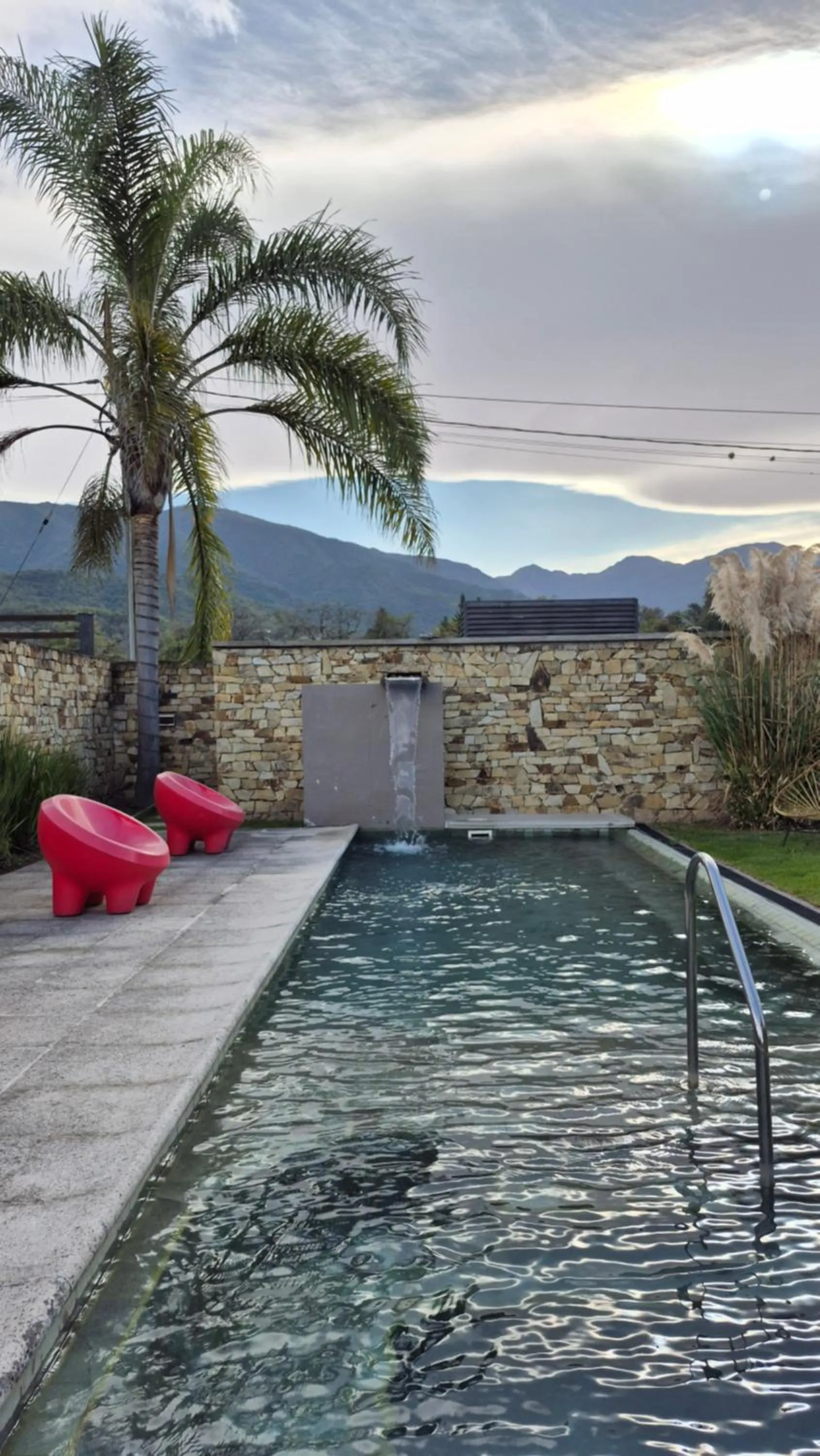 Swimming pool in Amalinas Hotel