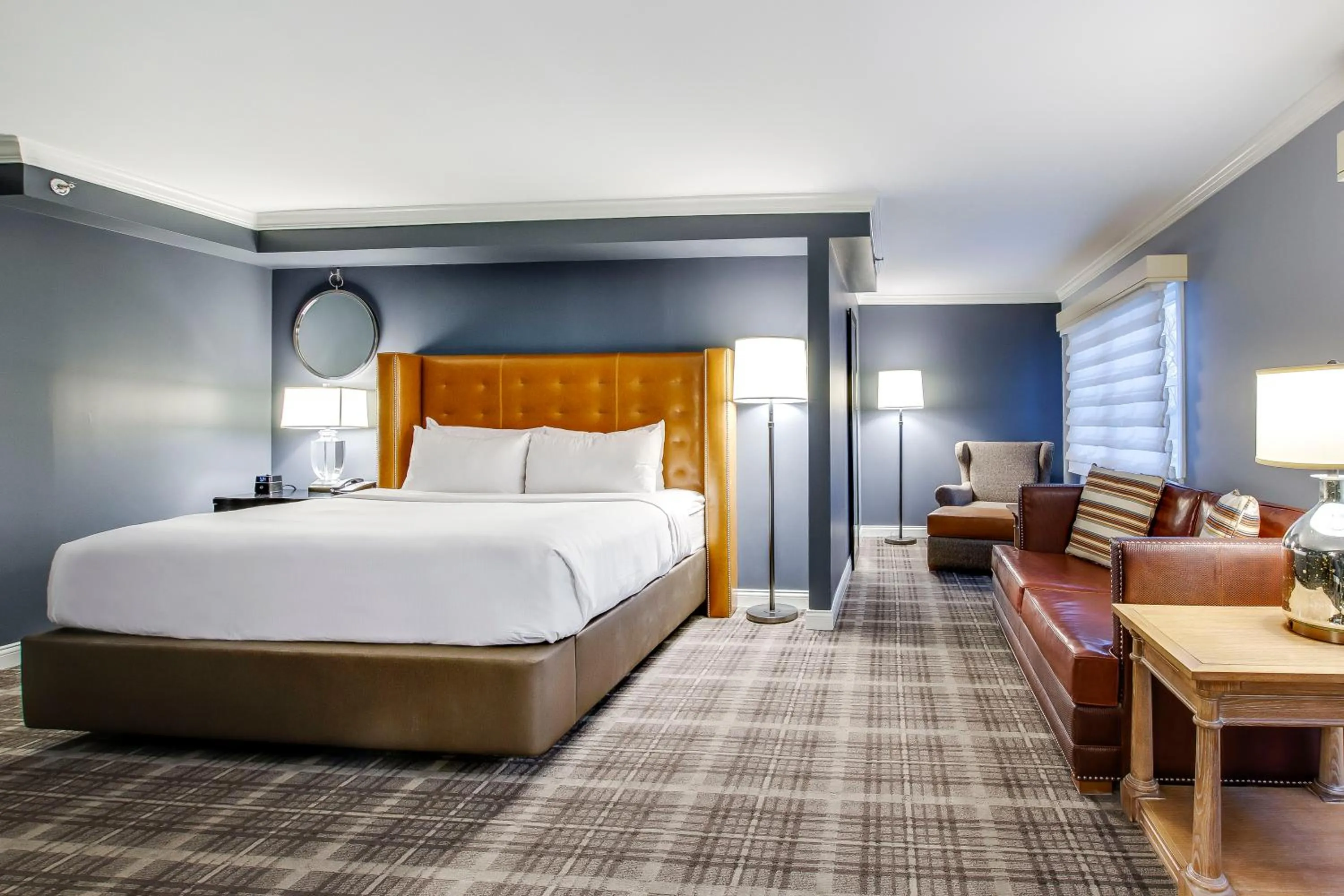 Bed in The Campbell House Lexington, Curio Collection by Hilton