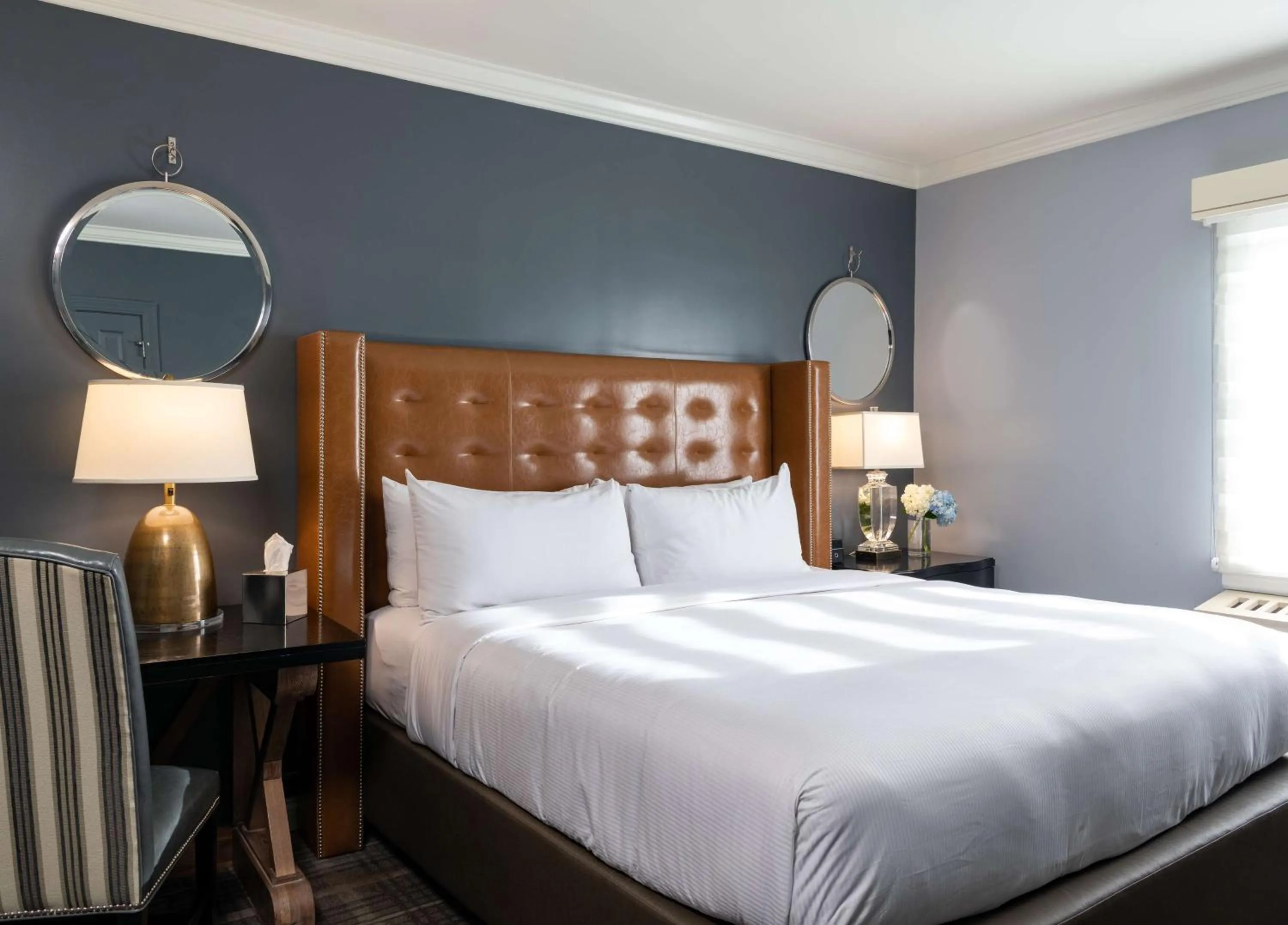 Bed in The Campbell House Lexington, Curio Collection by Hilton