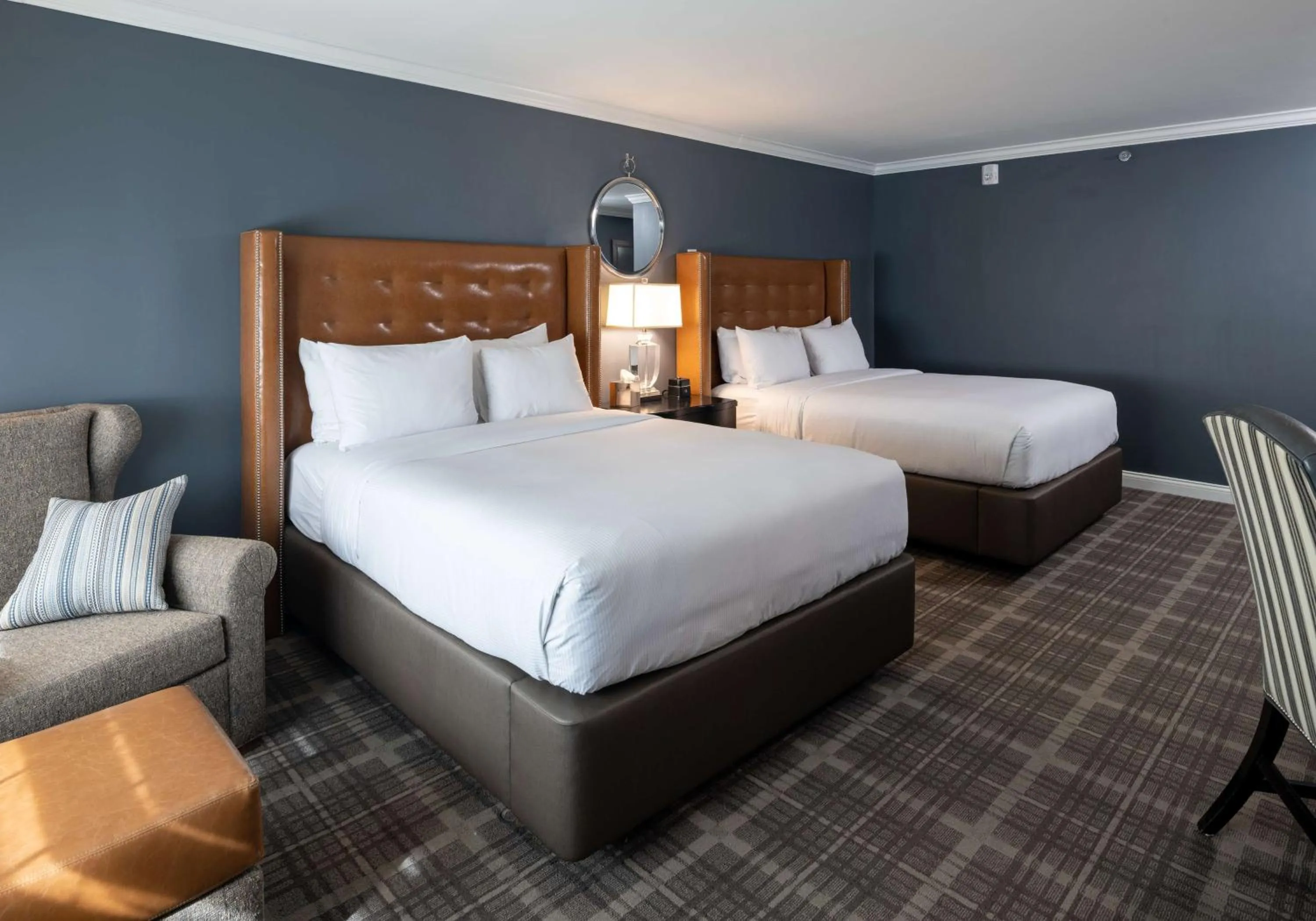 Bed in The Campbell House Lexington, Curio Collection by Hilton