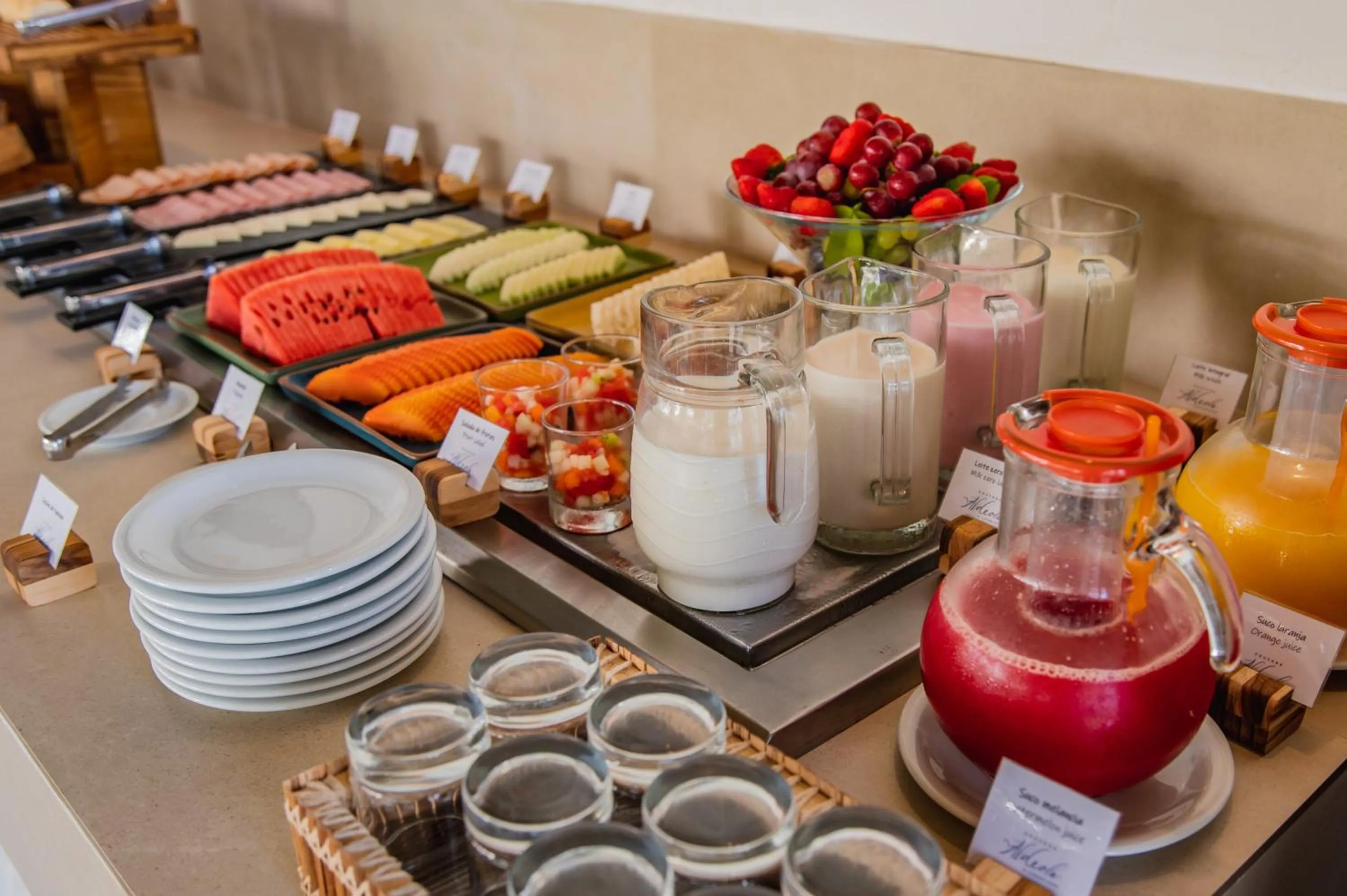 Breakfast in Pousada Aldeola by Slaviero Hotéis