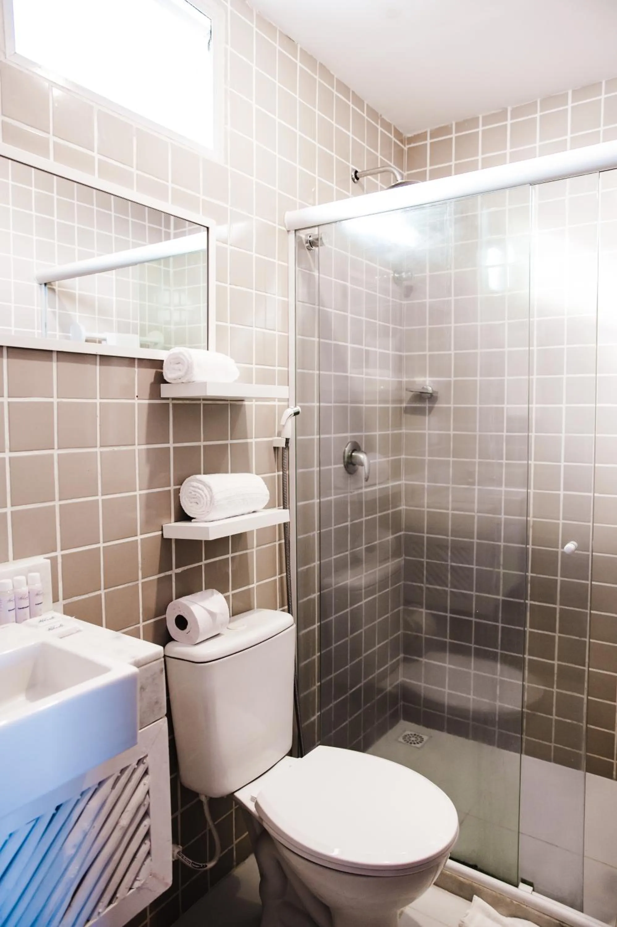 Shower in Pousada Aldeola by Slaviero Hotéis