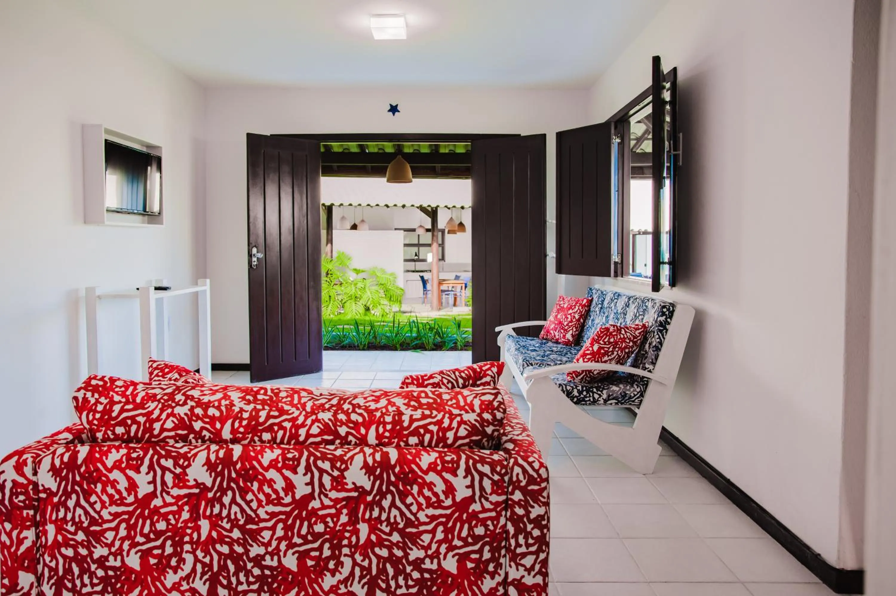 TV and multimedia, Bed in Pousada Aldeola by Slaviero Hotéis