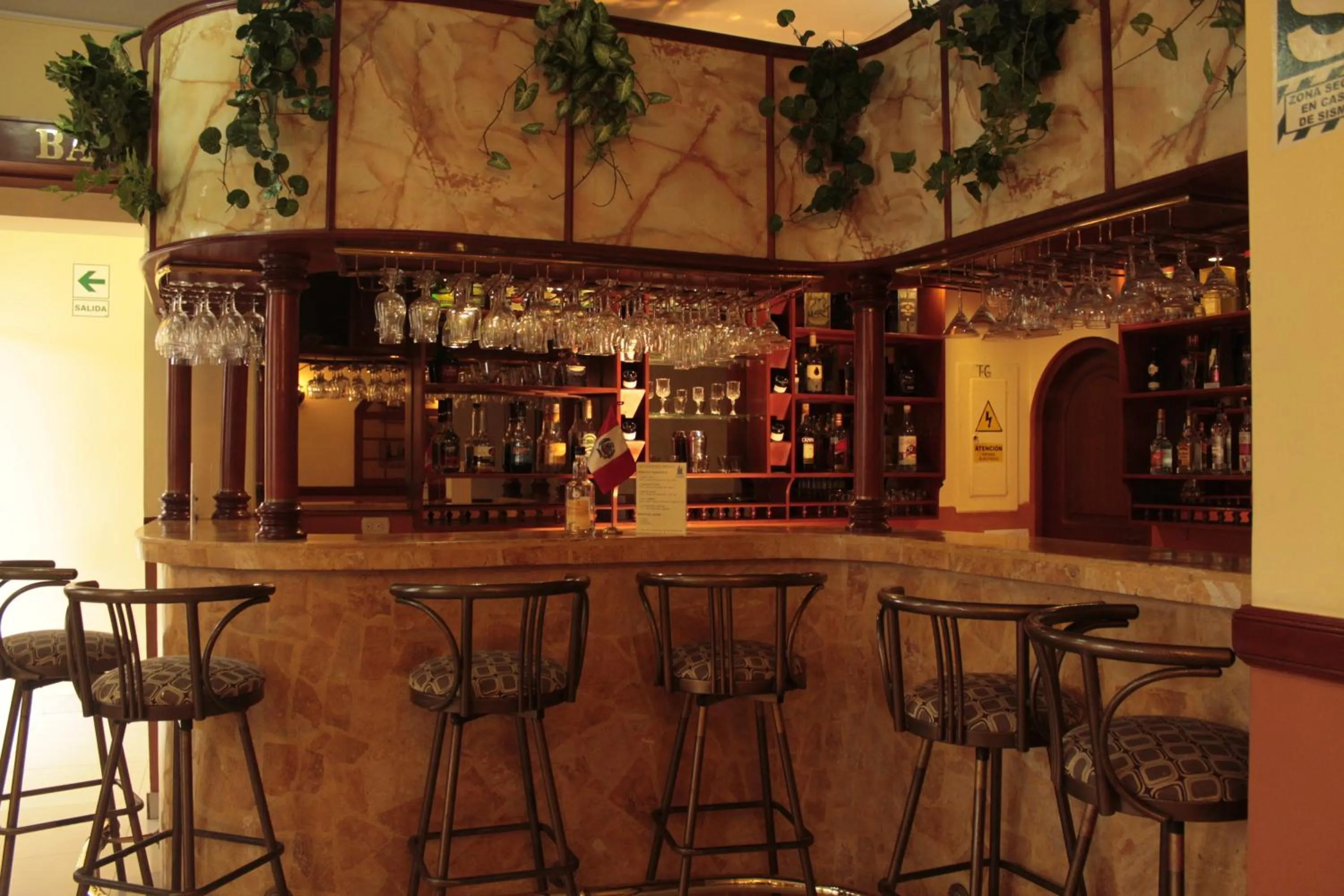 Lounge or bar in Hotel Manhattan Inn Airport