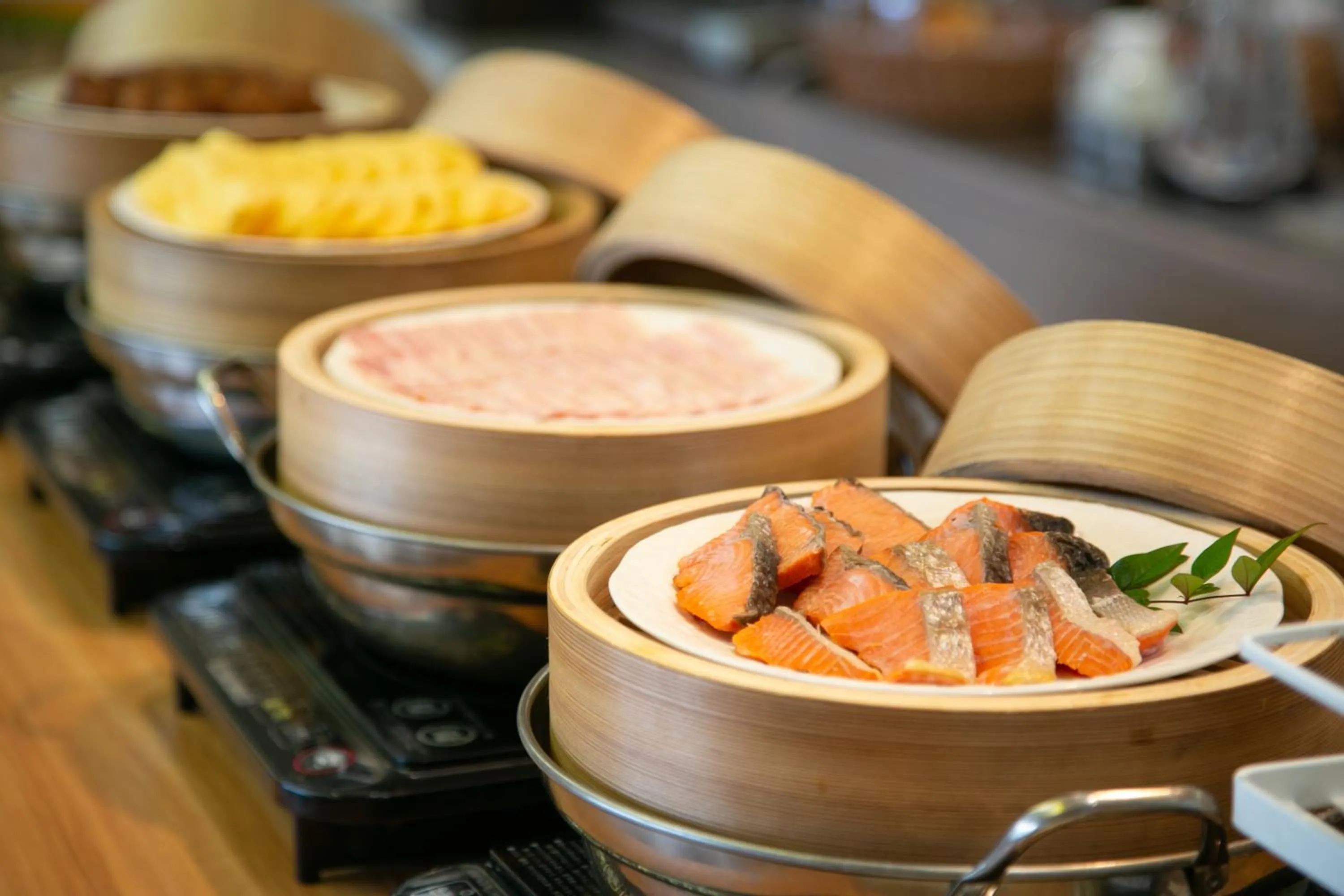 Buffet breakfast in Masunoi