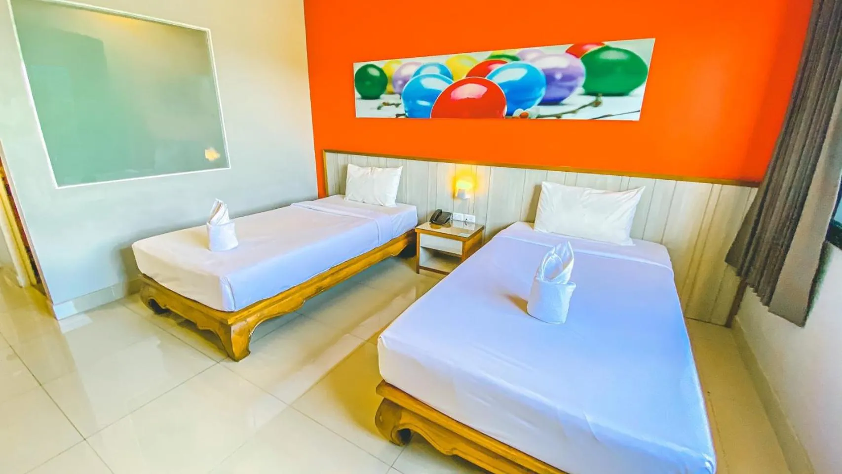 Bed in K2 Hotel @ Airport