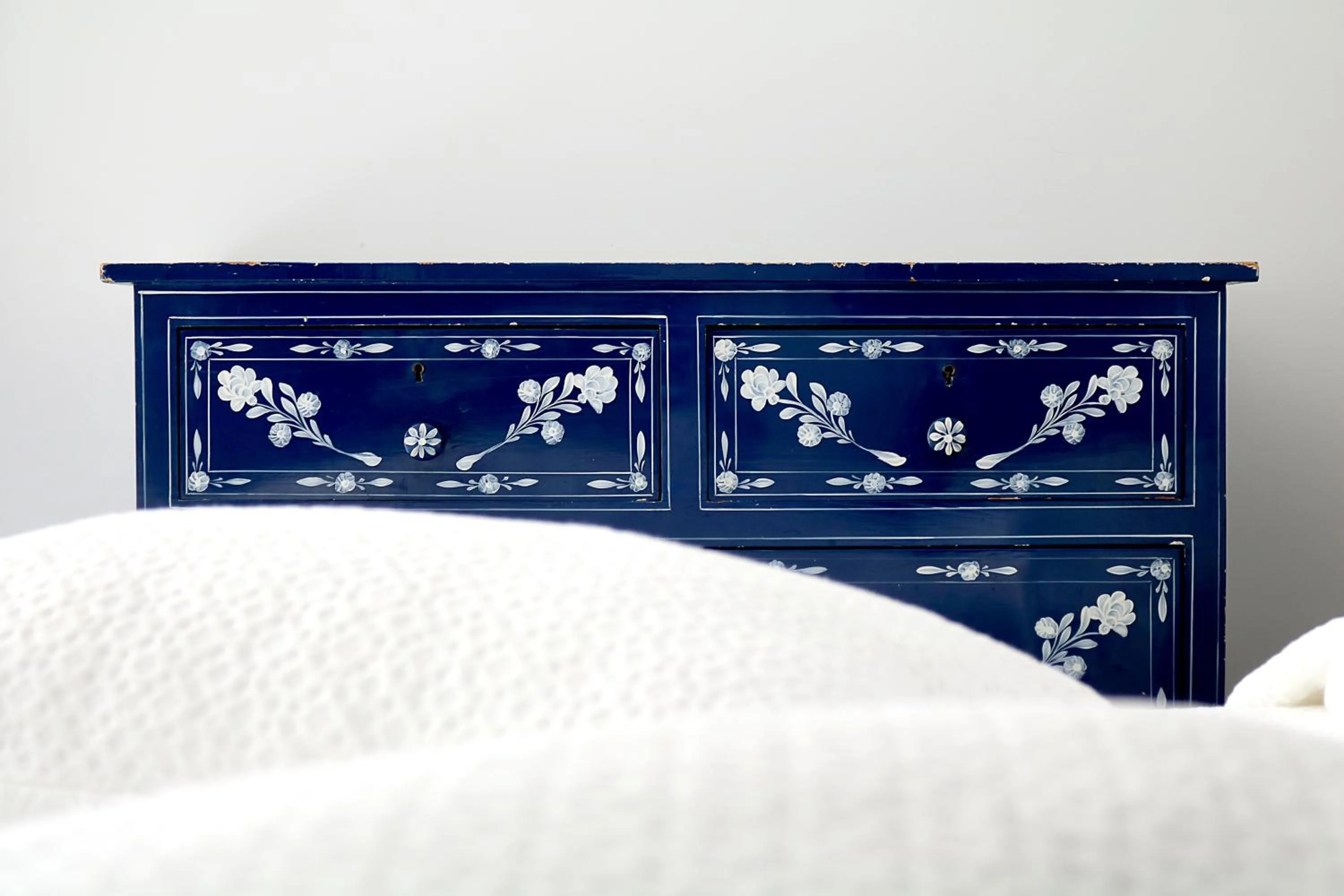 Decorative detail, Bed in Quinta d'Anta- Hotel Rural