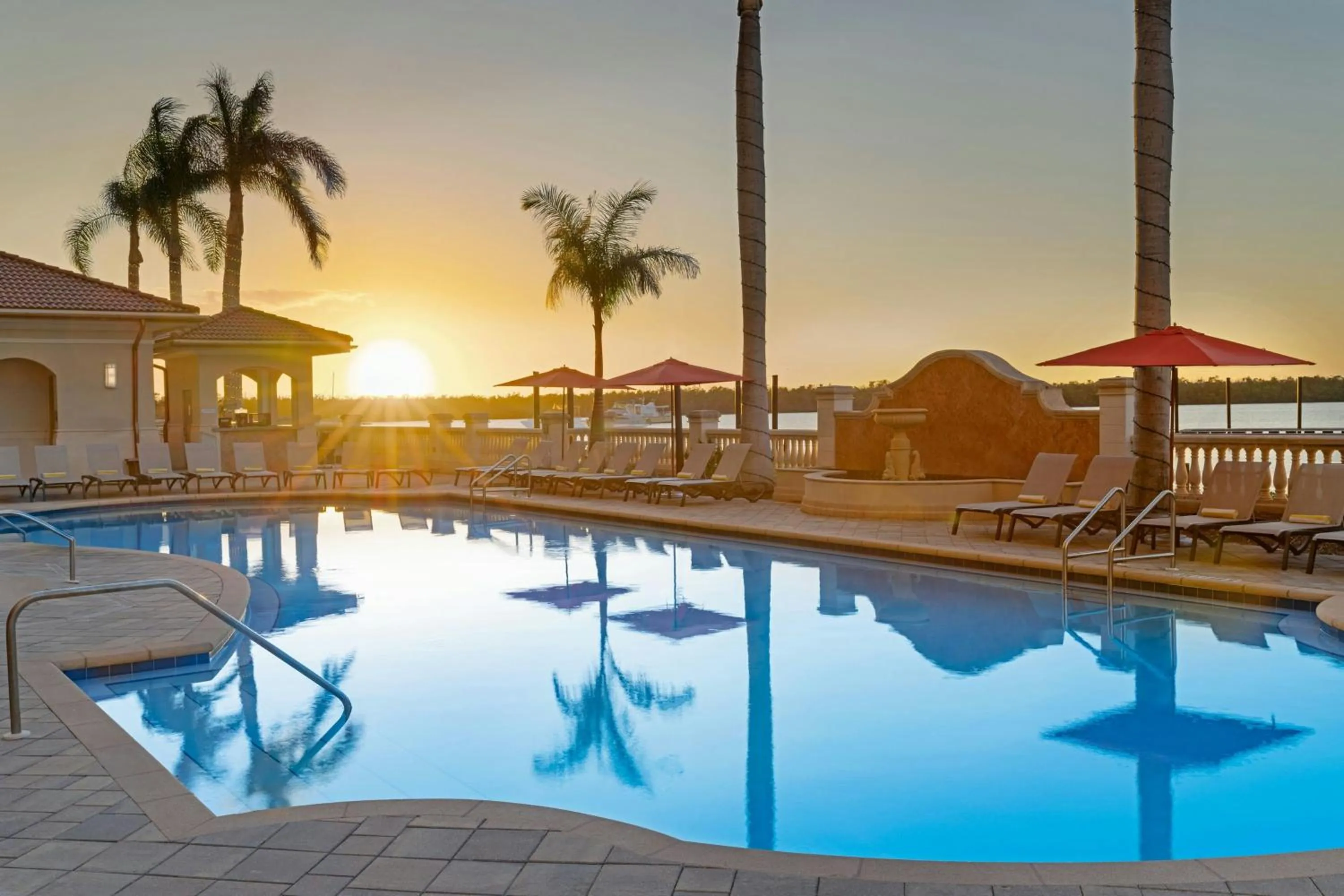 Swimming pool in The Westin Cape Coral Resort at Marina Village