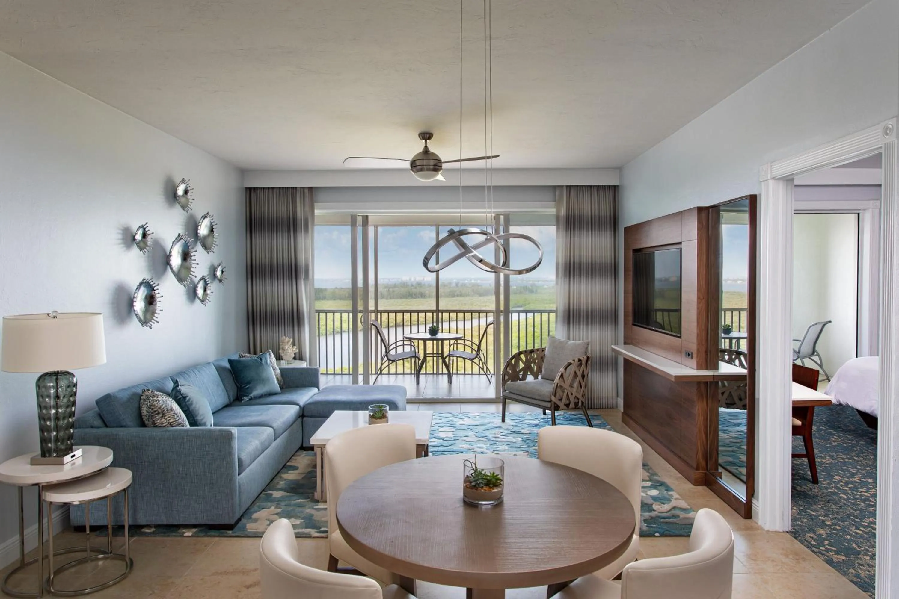 Living room in The Westin Cape Coral Resort at Marina Village