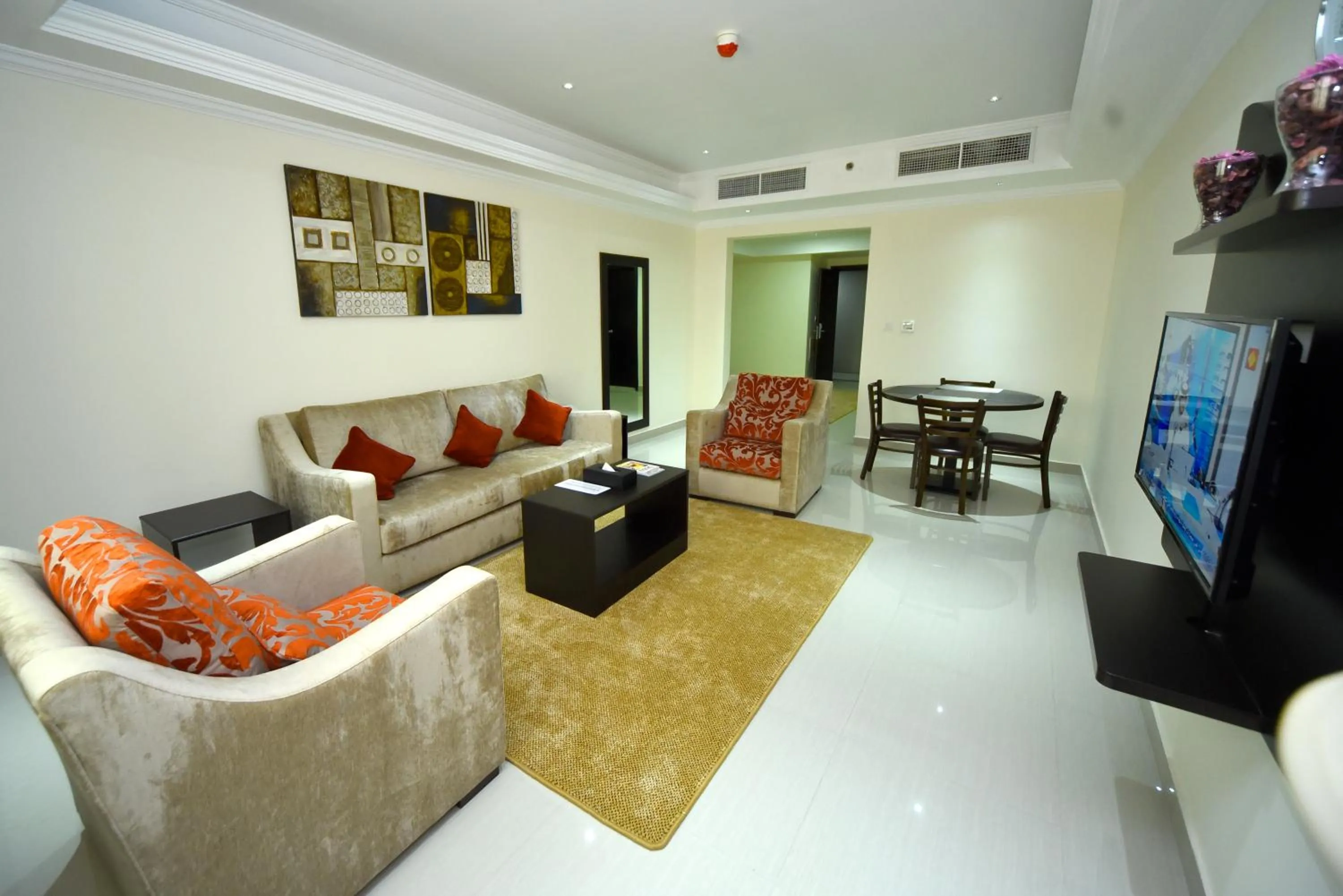 Living room in Alain Hotel Ajman