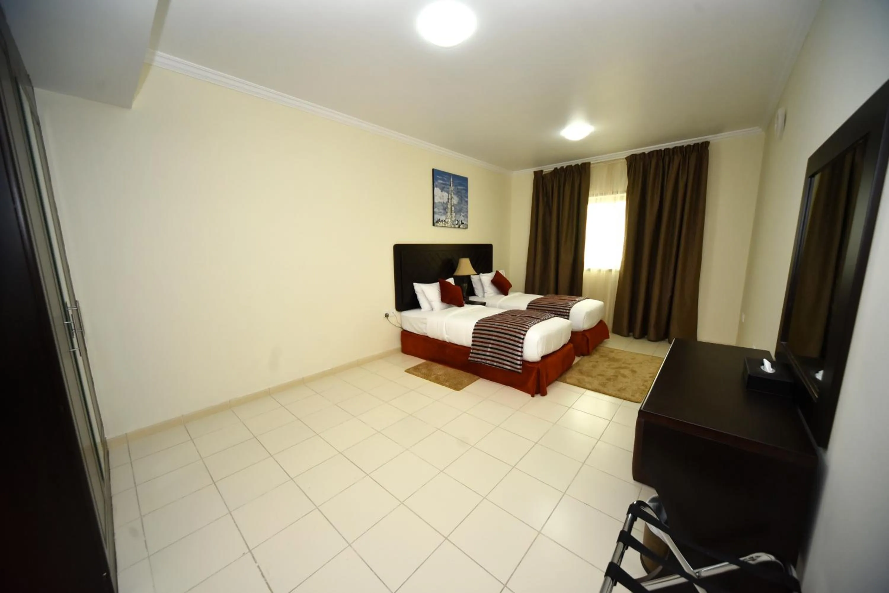 Bed in Alain Hotel Ajman