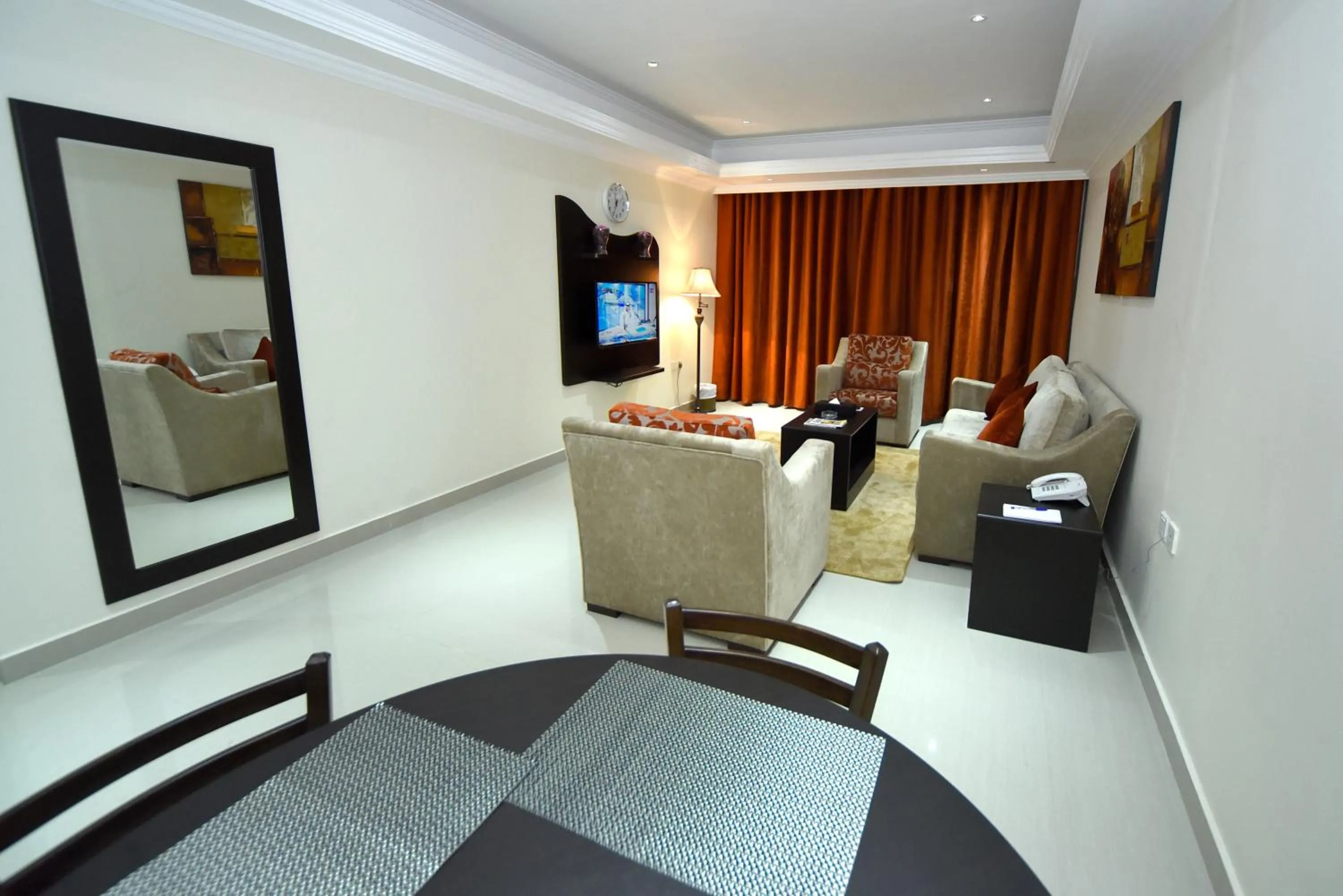 Living room in Alain Hotel Ajman