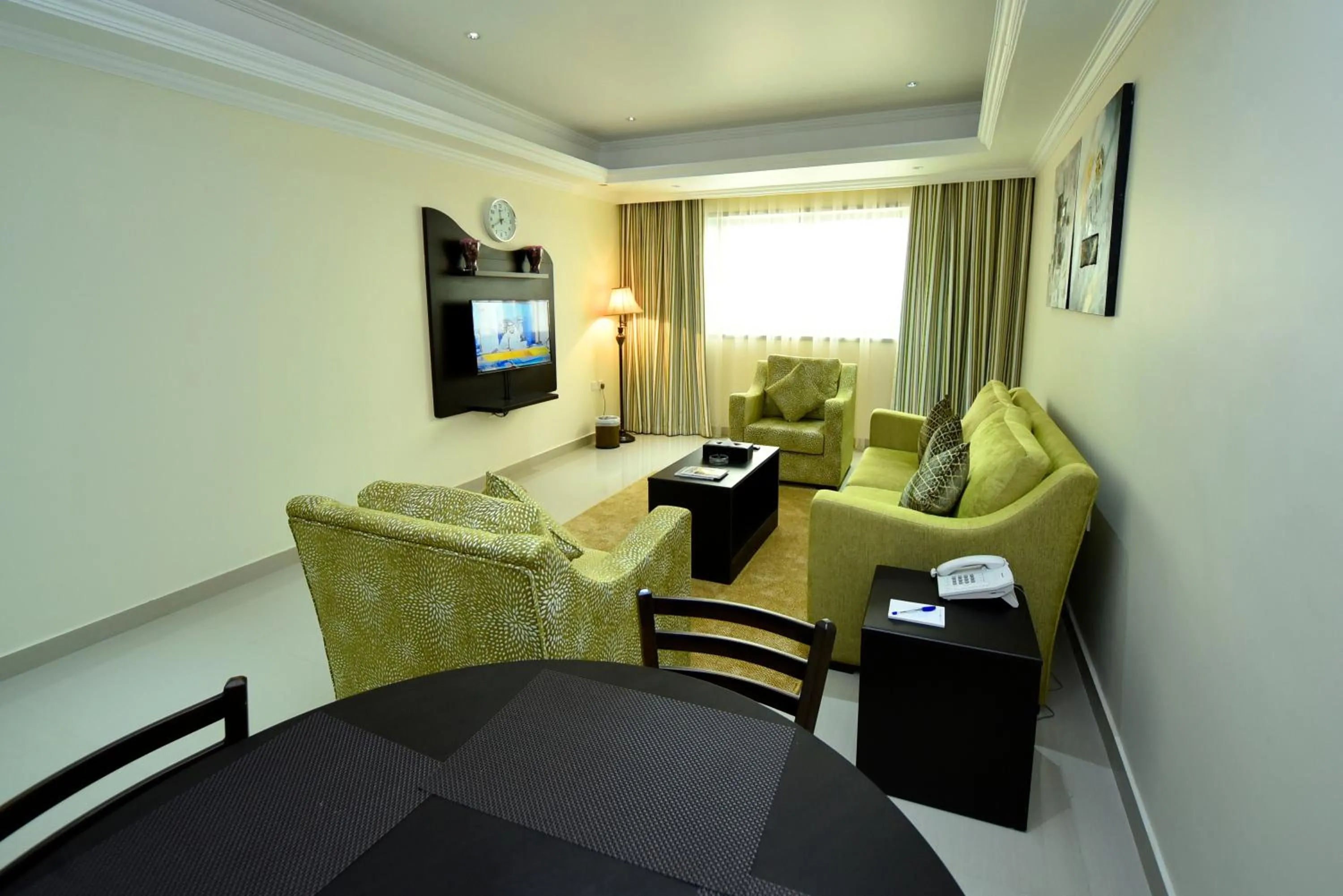 Living room in Alain Hotel Ajman
