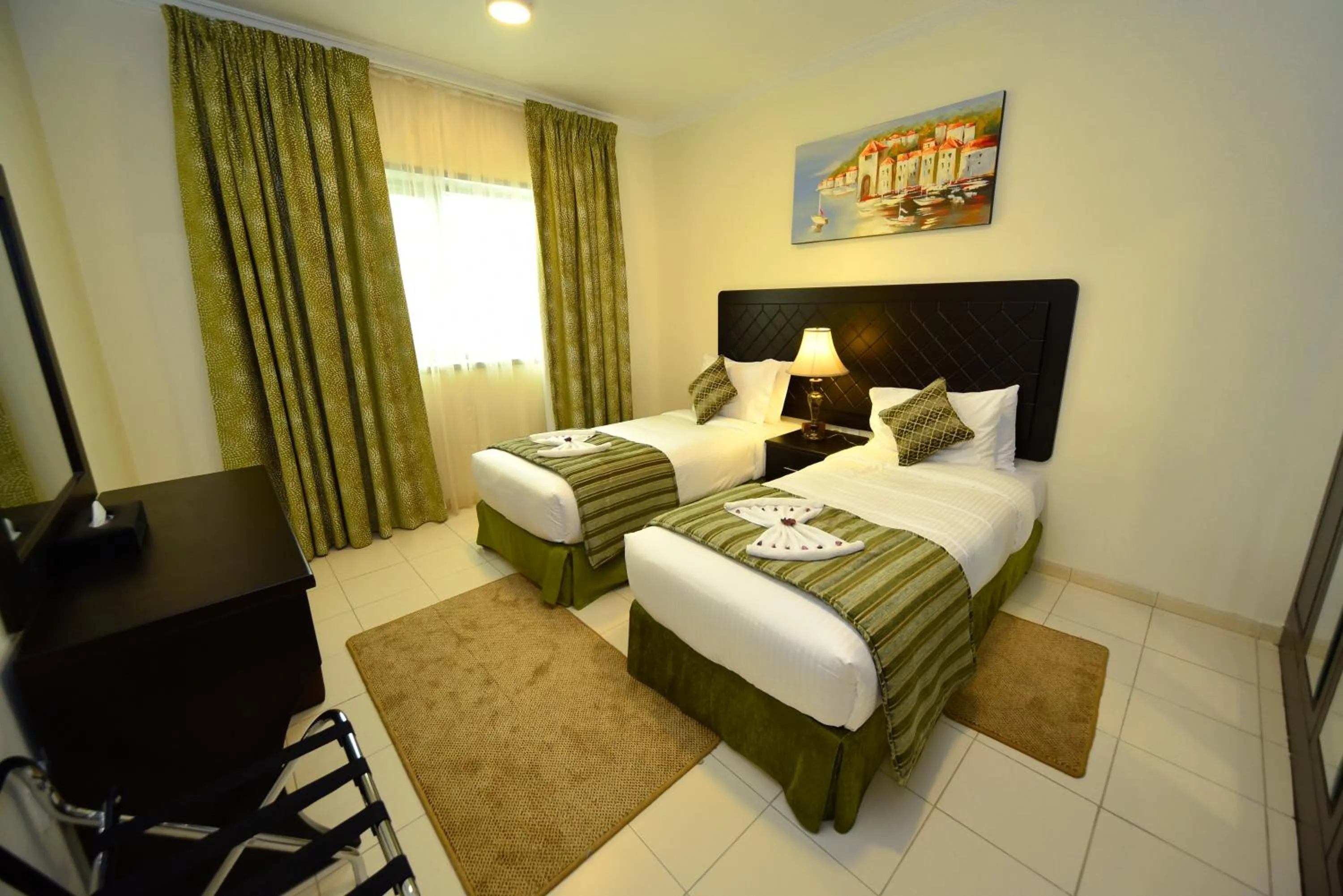 Bed in Alain Hotel Ajman