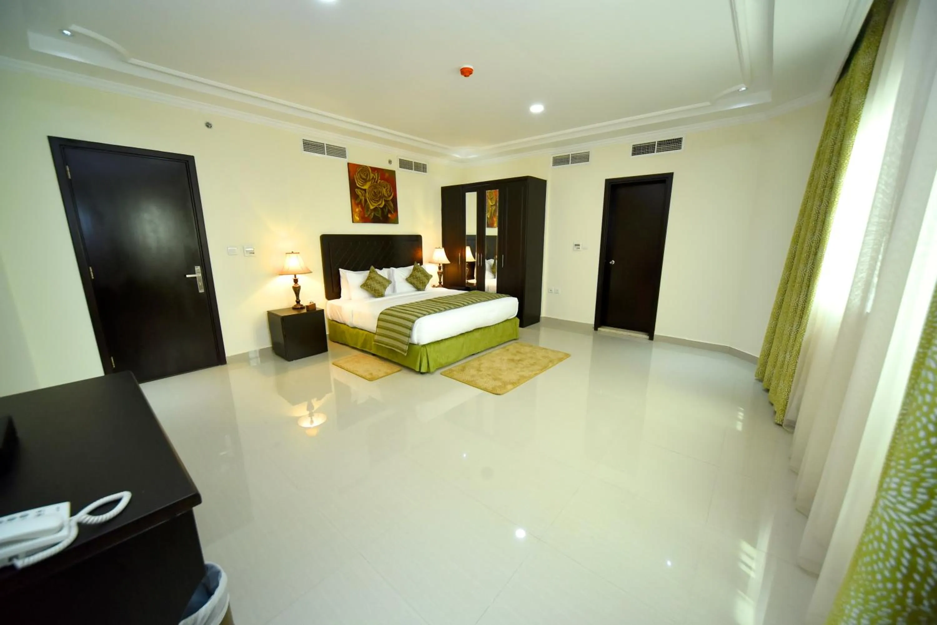 Bed in Alain Hotel Ajman