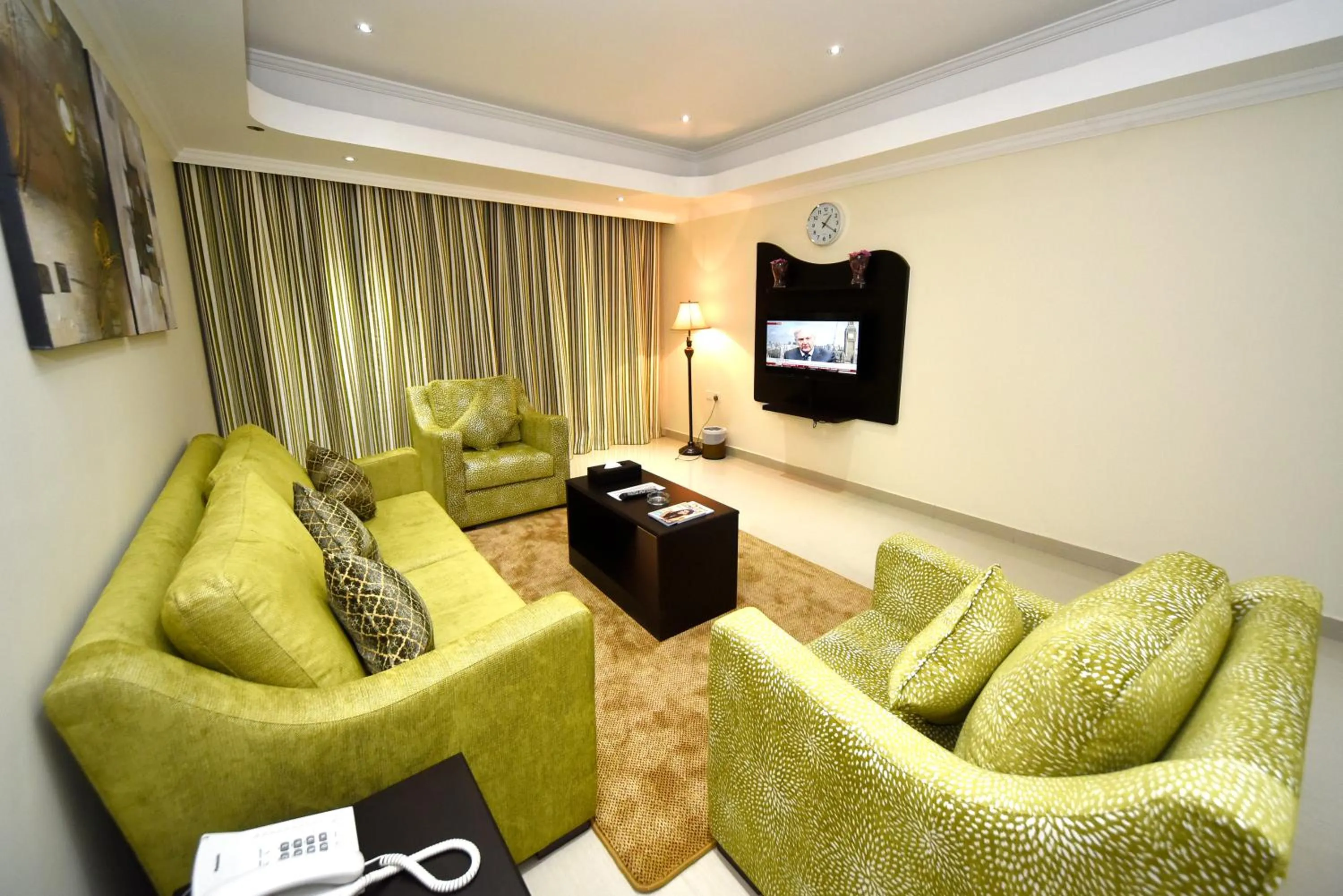 Living room in Alain Hotel Ajman