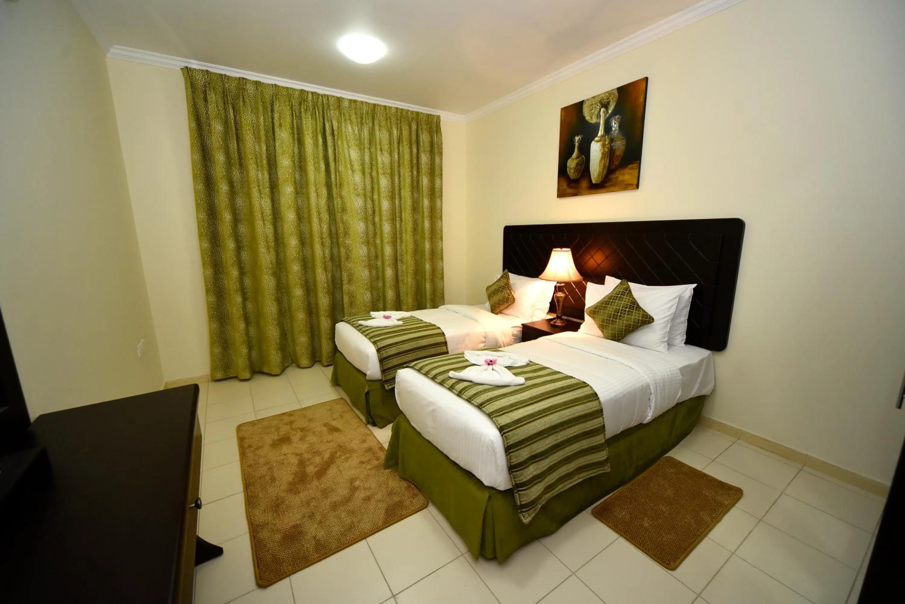 Bed in Alain Hotel Ajman