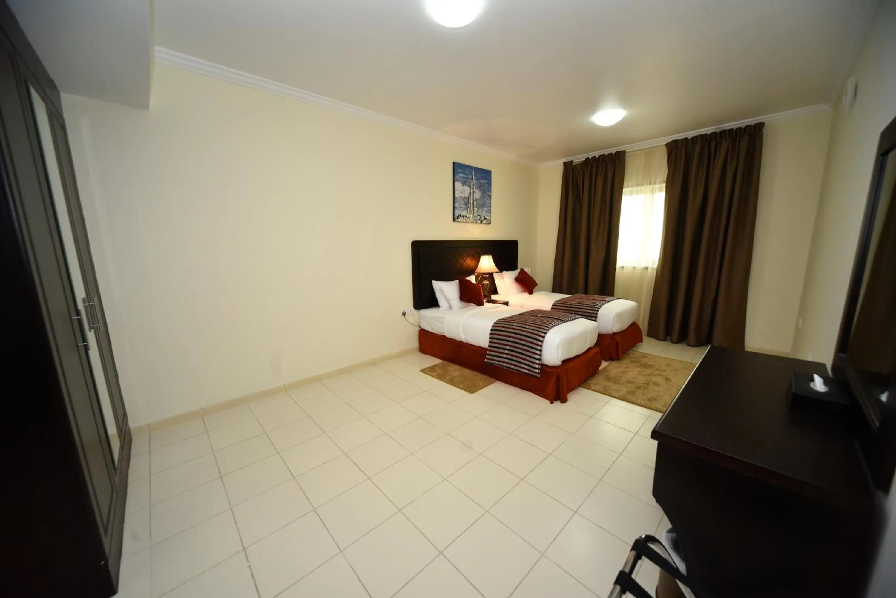 Bed in Alain Hotel Ajman