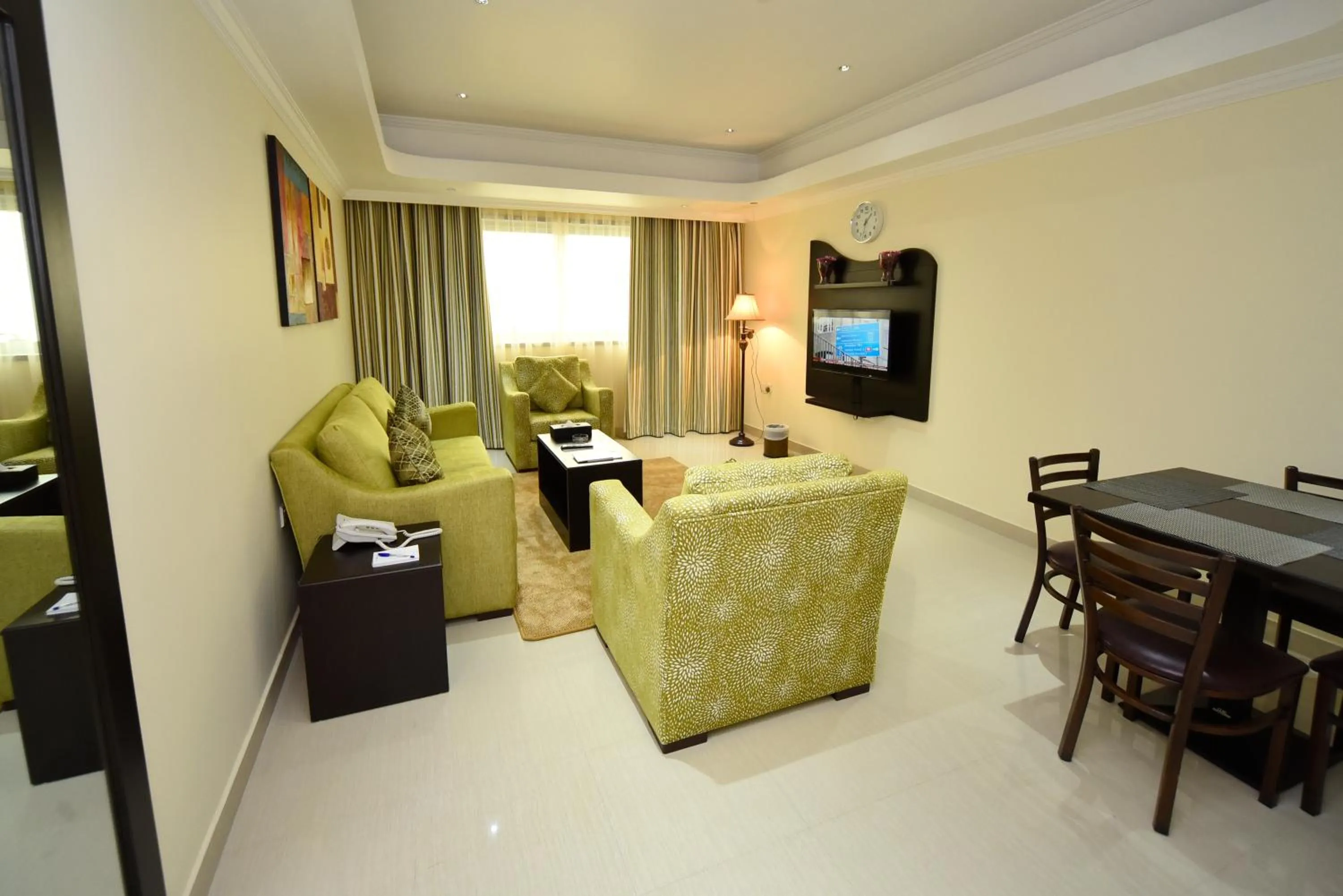 Living room in Alain Hotel Ajman