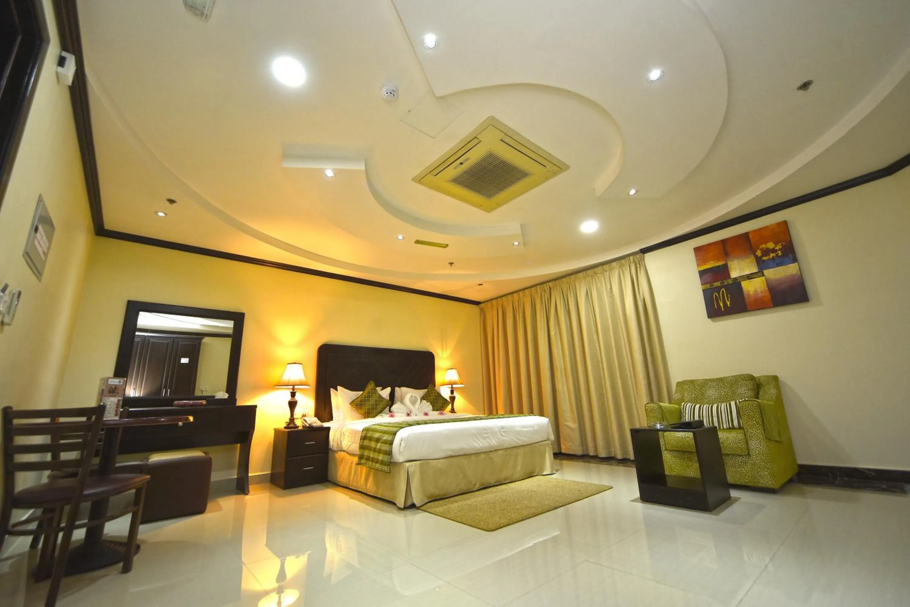 Bedroom, Bed in Alain Hotel Ajman