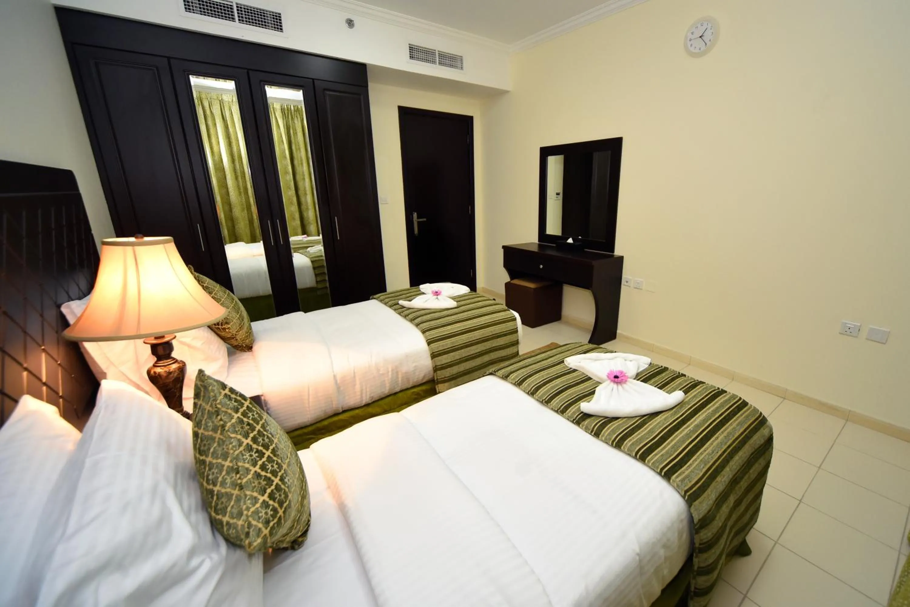 Bed in Alain Hotel Ajman