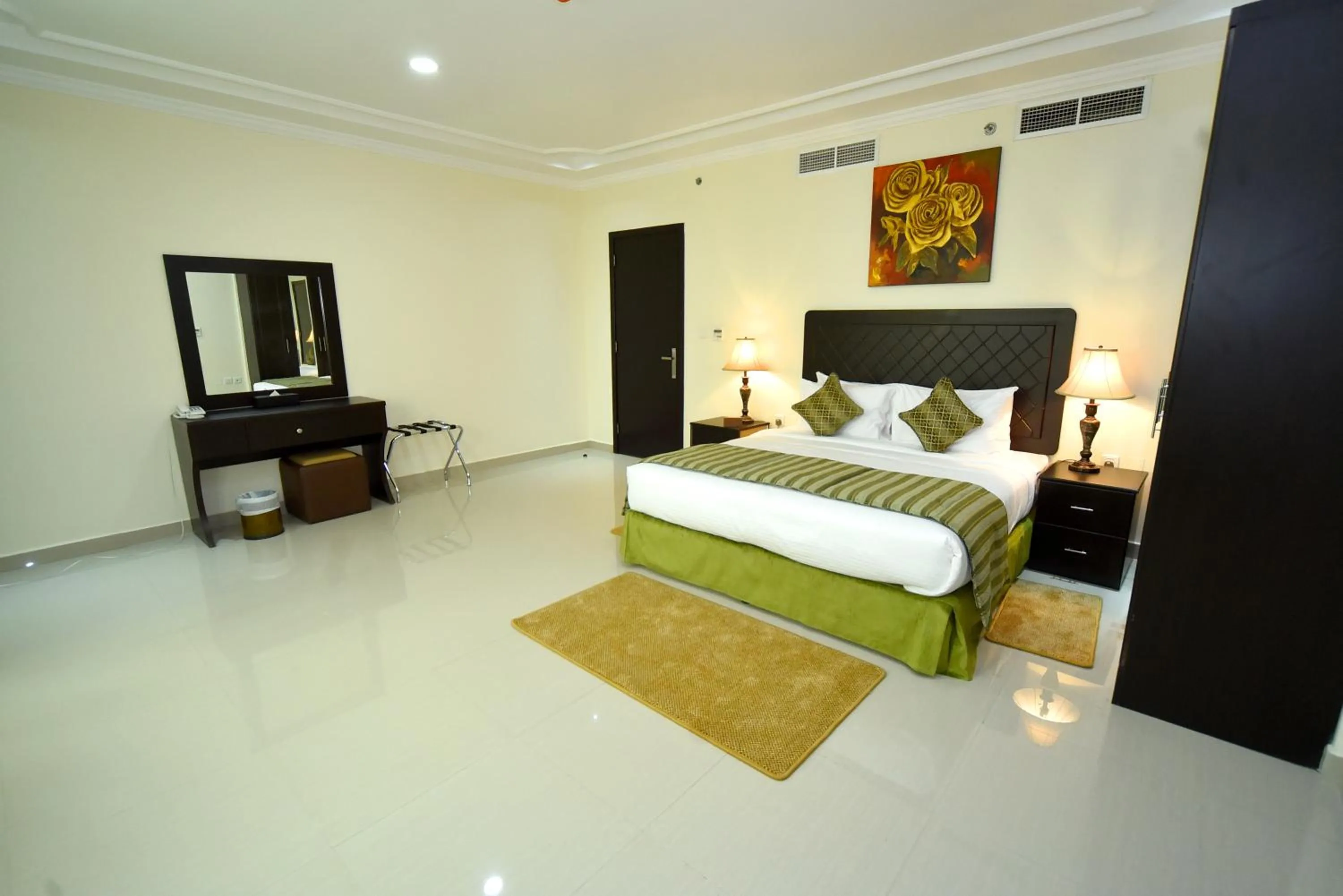 Bed in Alain Hotel Ajman