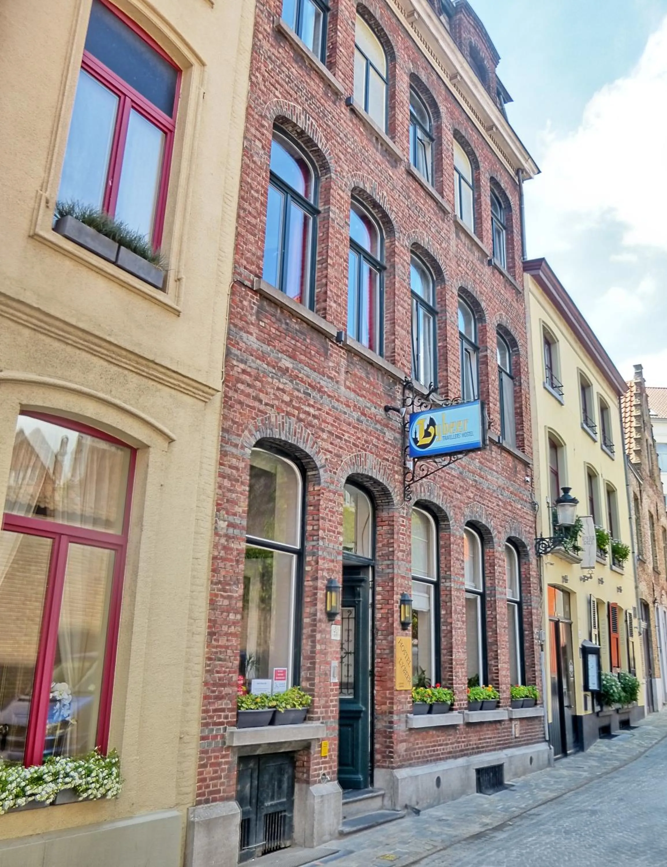 Property building in Hostel Lybeer Bruges