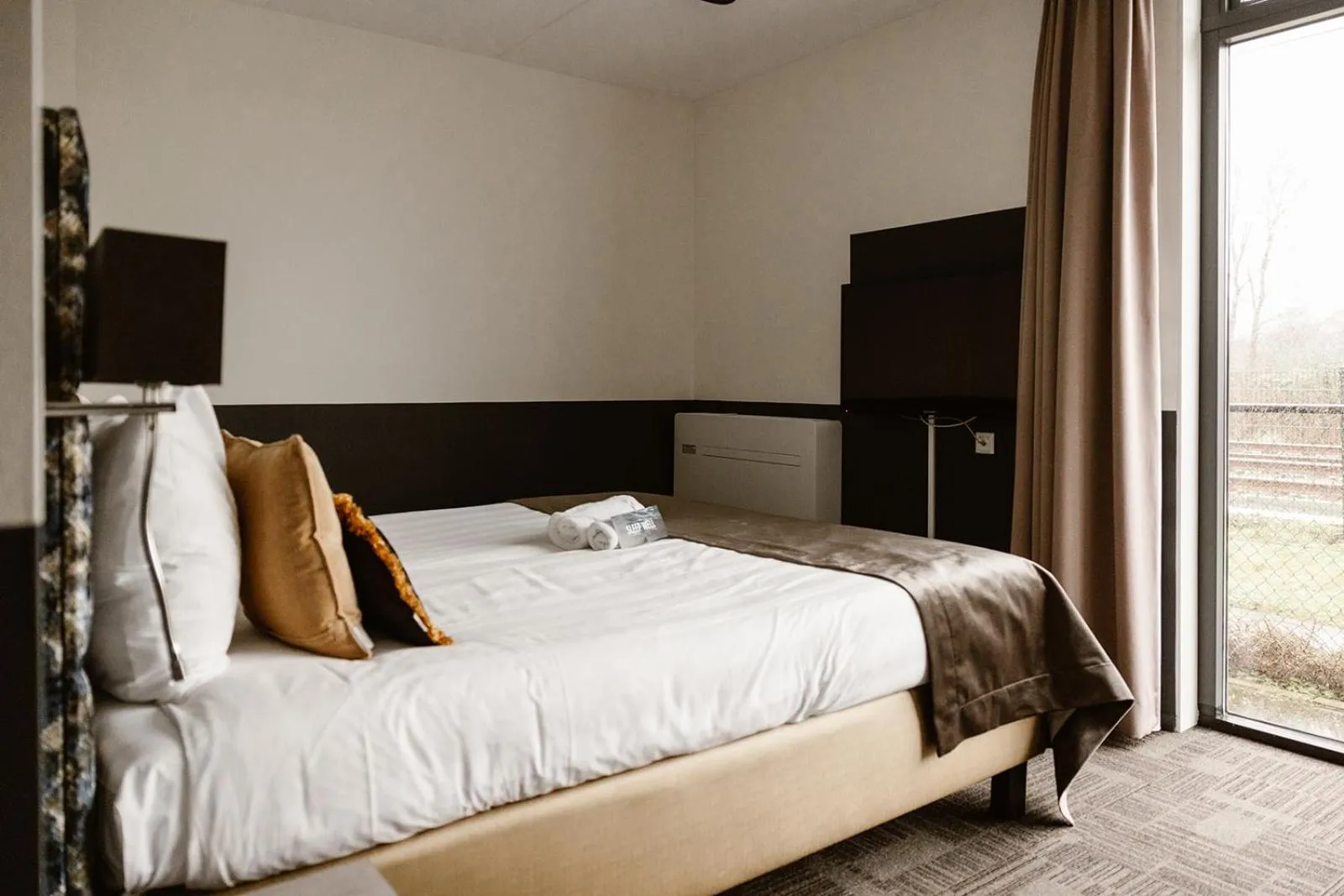 Bed in Hotel Torpedoloods