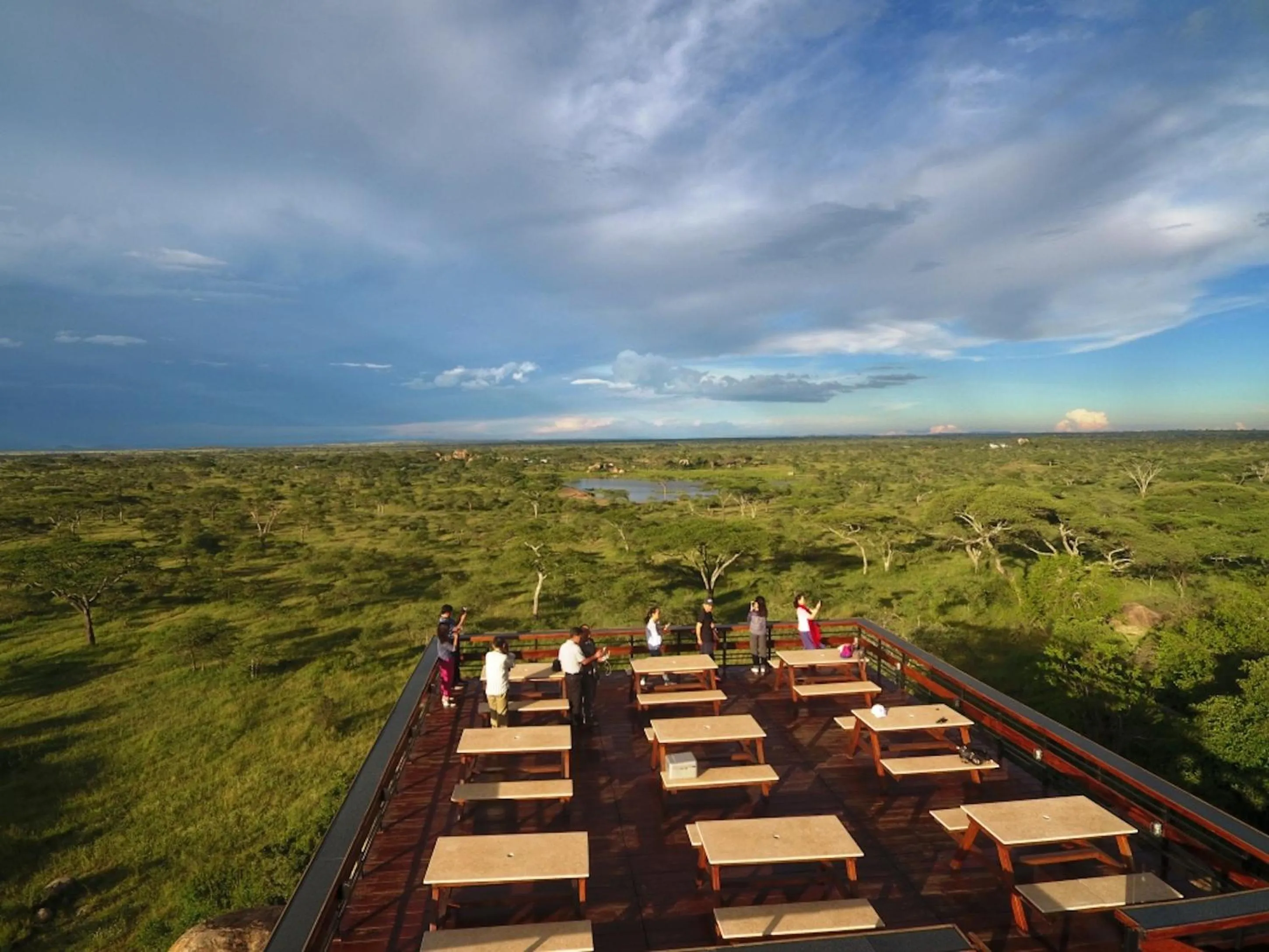Natural landscape in Seronera Wildlife Lodge