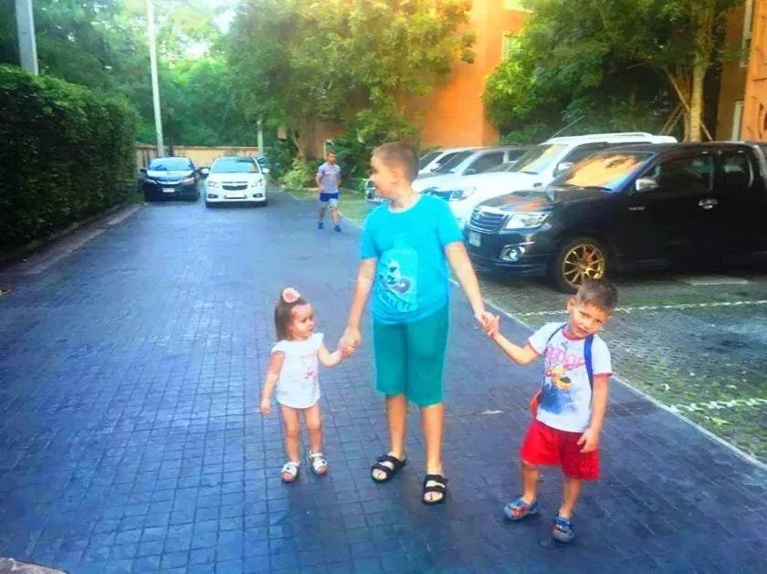 Family in Atlantic Condo Resort Pattaya by Panisara