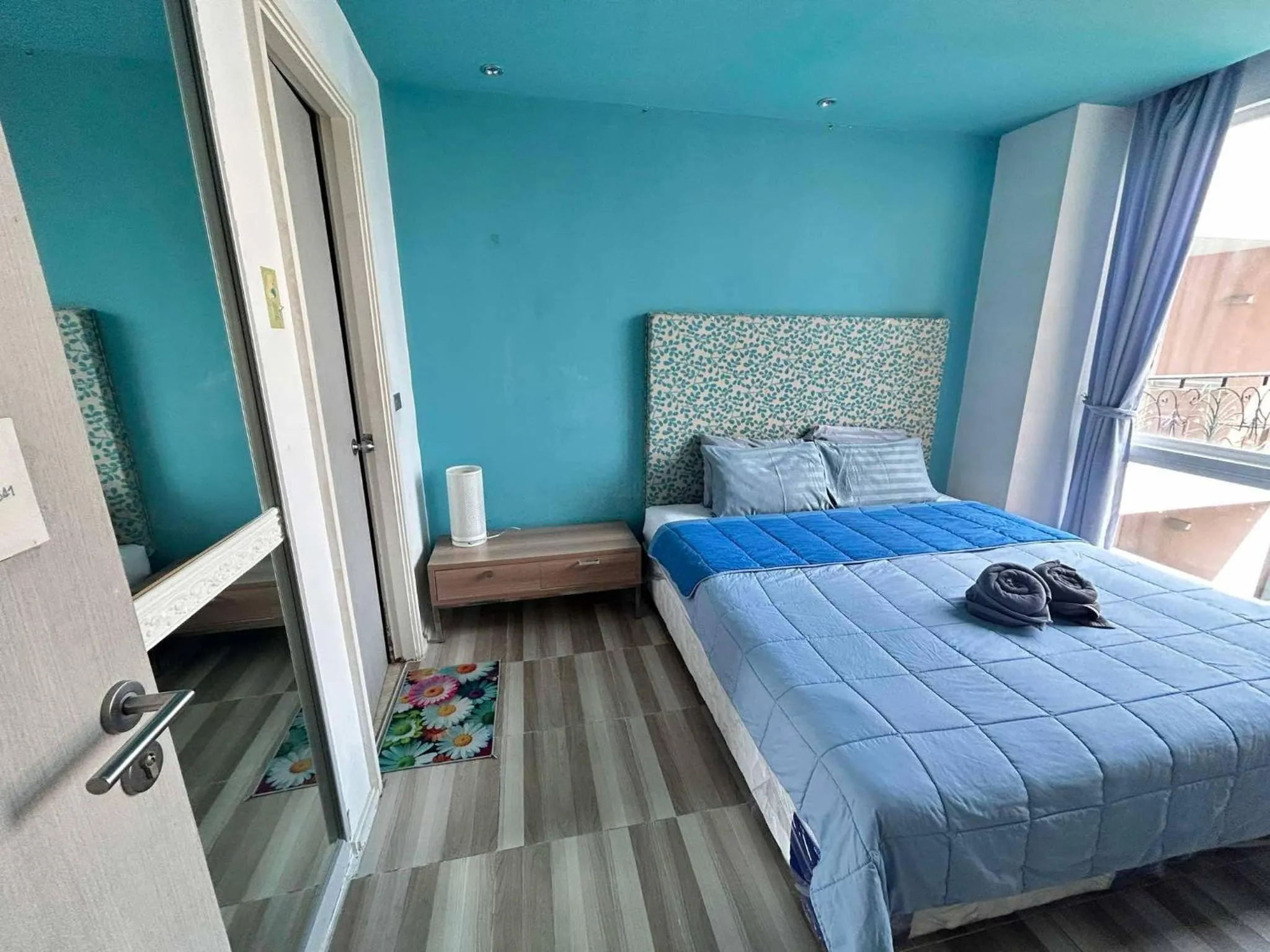 Bed in Atlantic Condo Resort Pattaya by Panisara