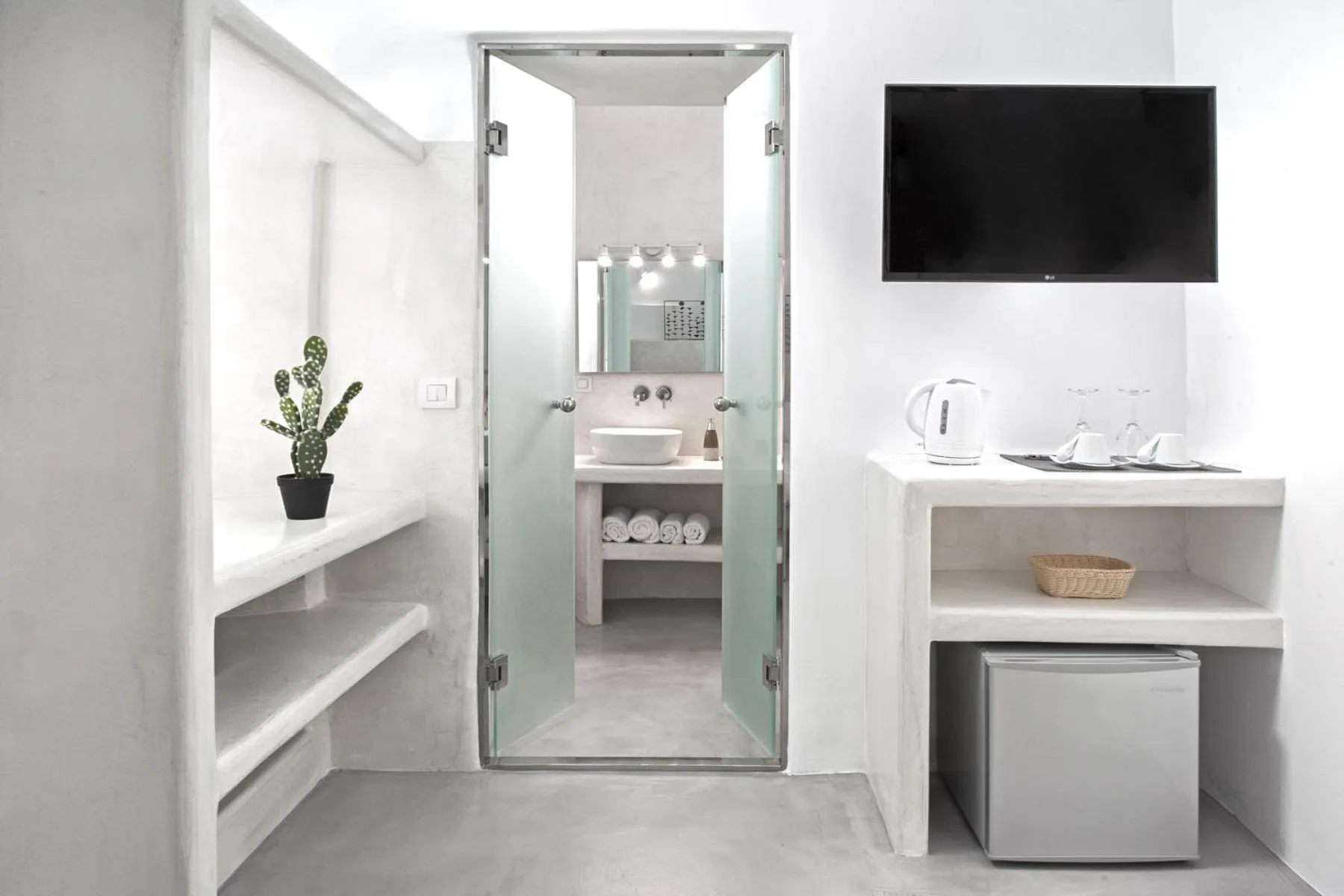 Bathroom in Hotel Thireas