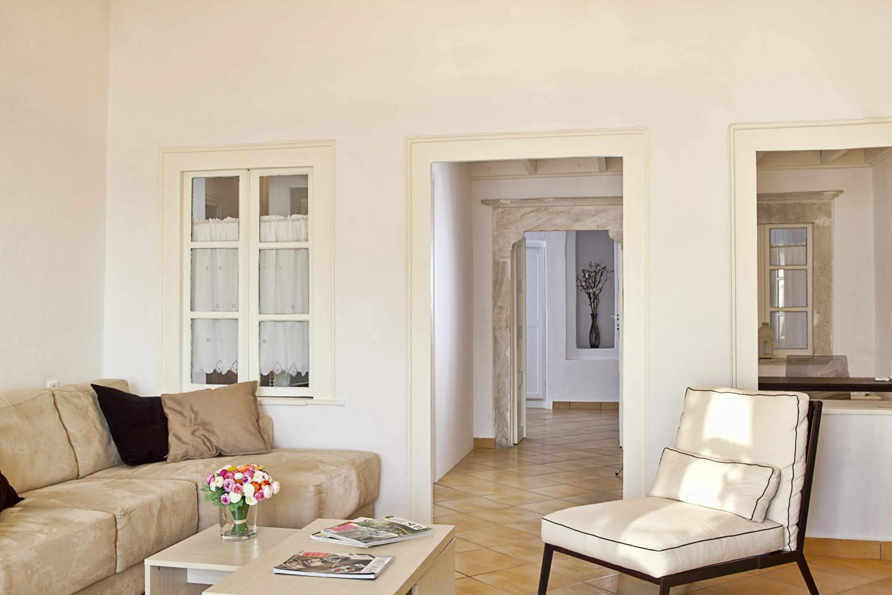 Living room in Hotel Thireas