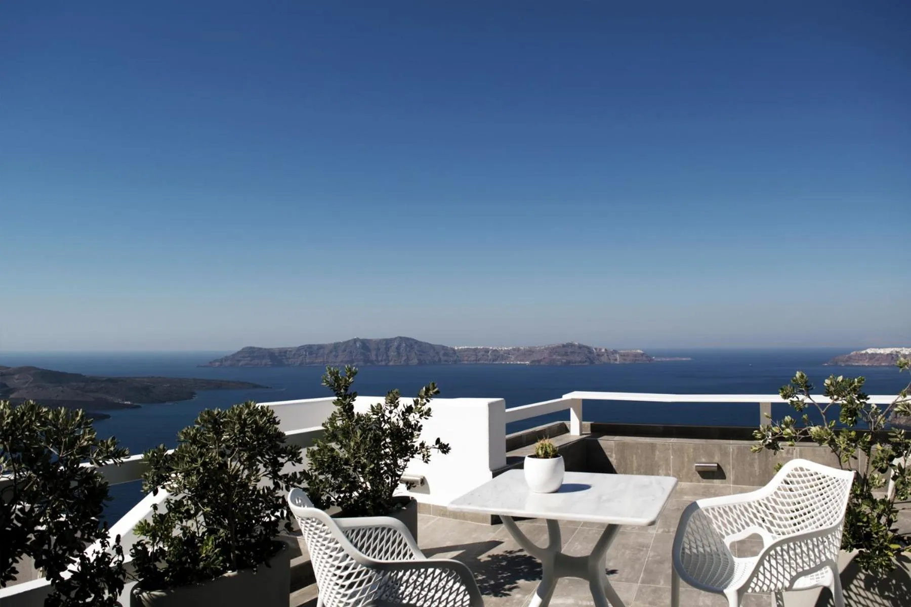Balcony/Terrace in Hotel Thireas