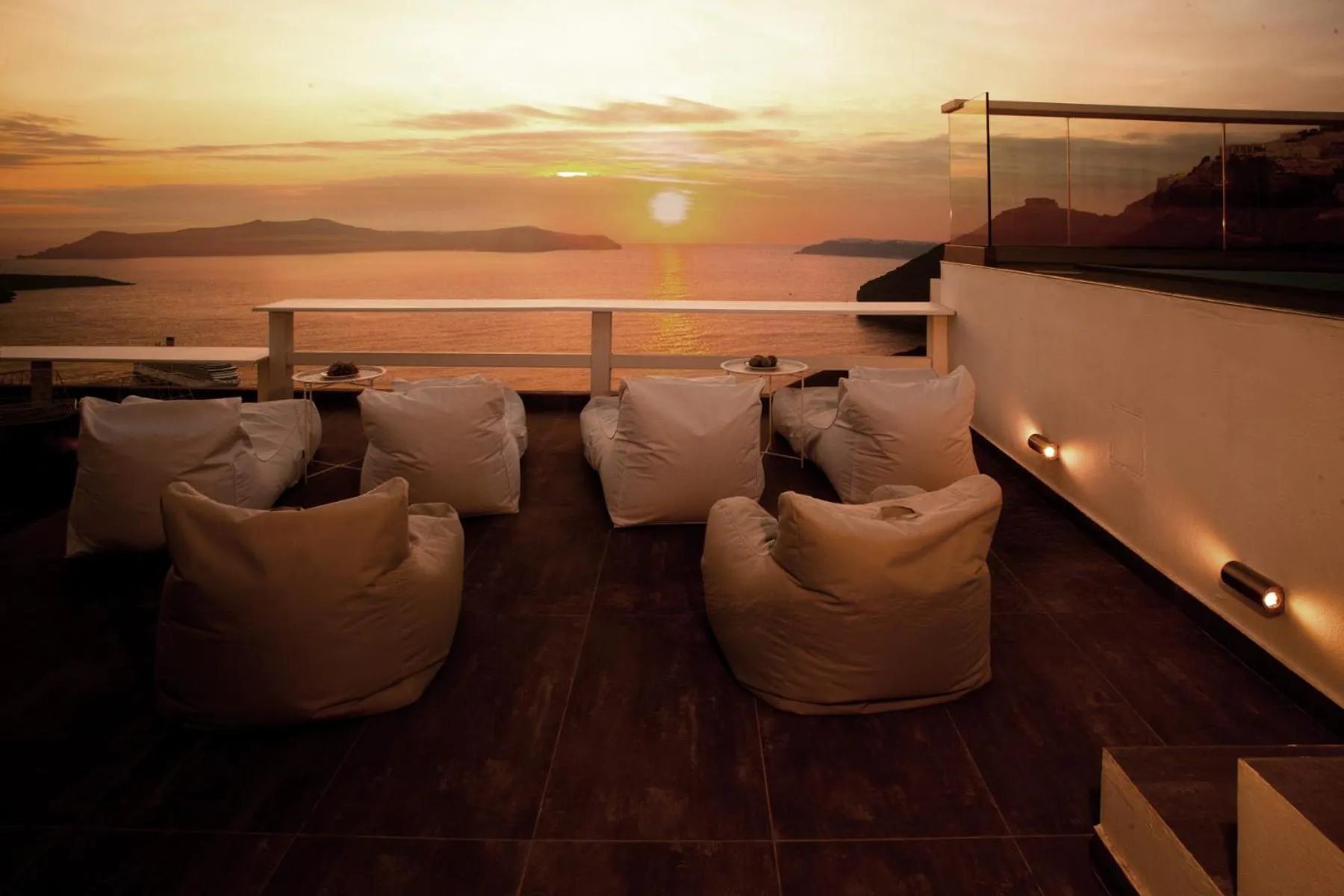 Balcony/Terrace in Hotel Thireas