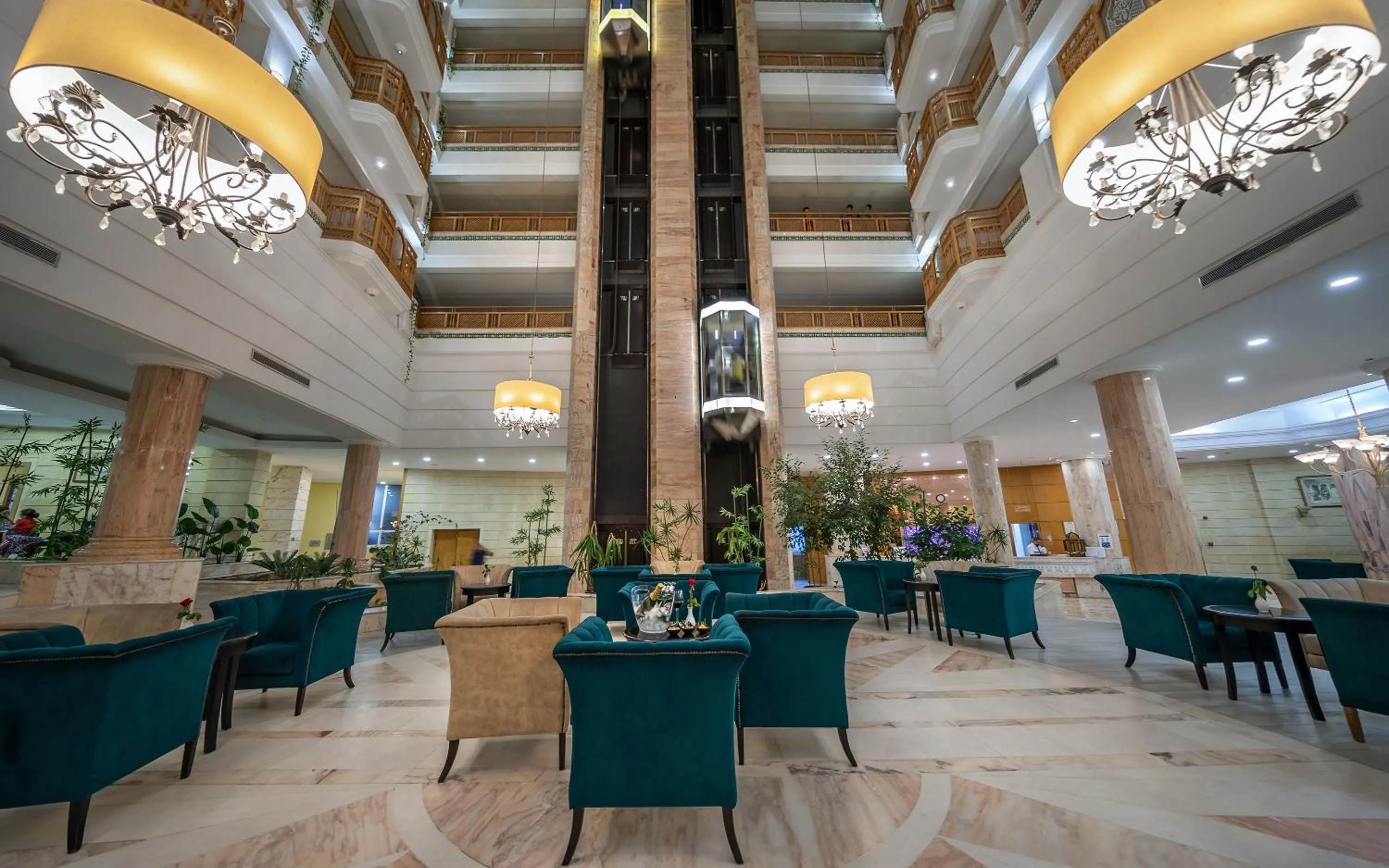 Lobby or reception in Marhaba Royal Salem - Family Only