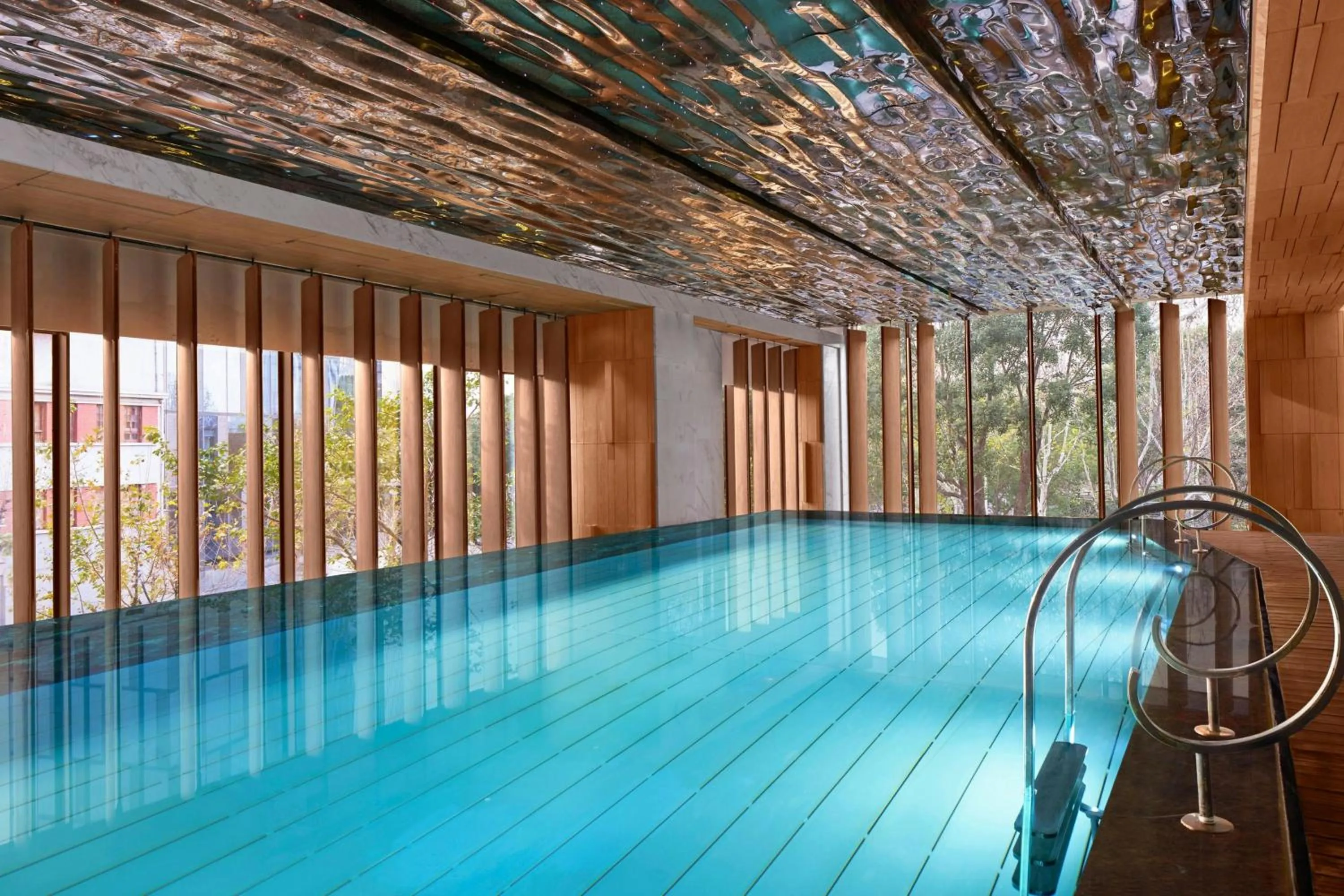 Swimming pool in The St. Regis on the Bund, Shanghai