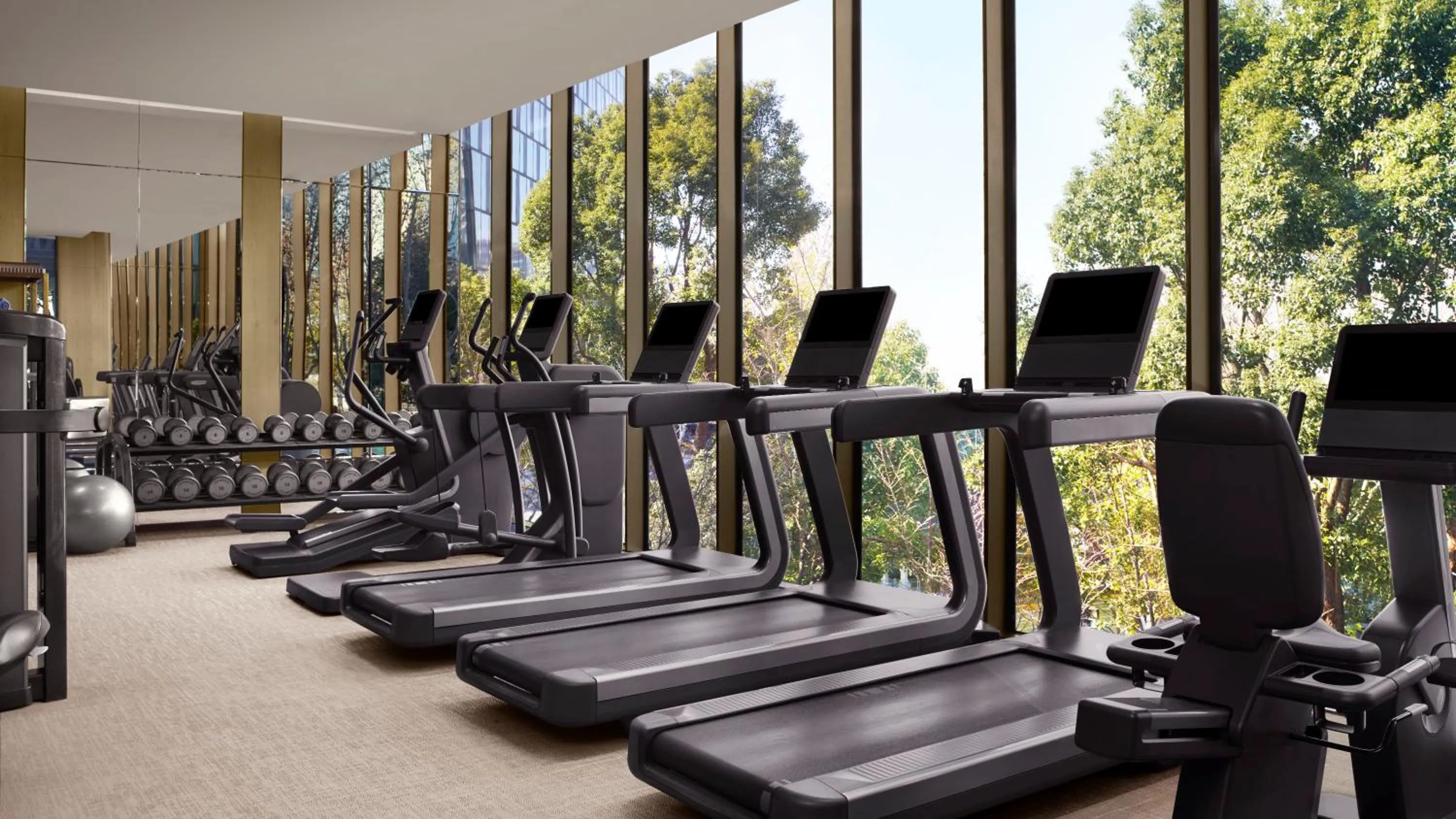 Fitness centre/facilities in The St. Regis on the Bund, Shanghai