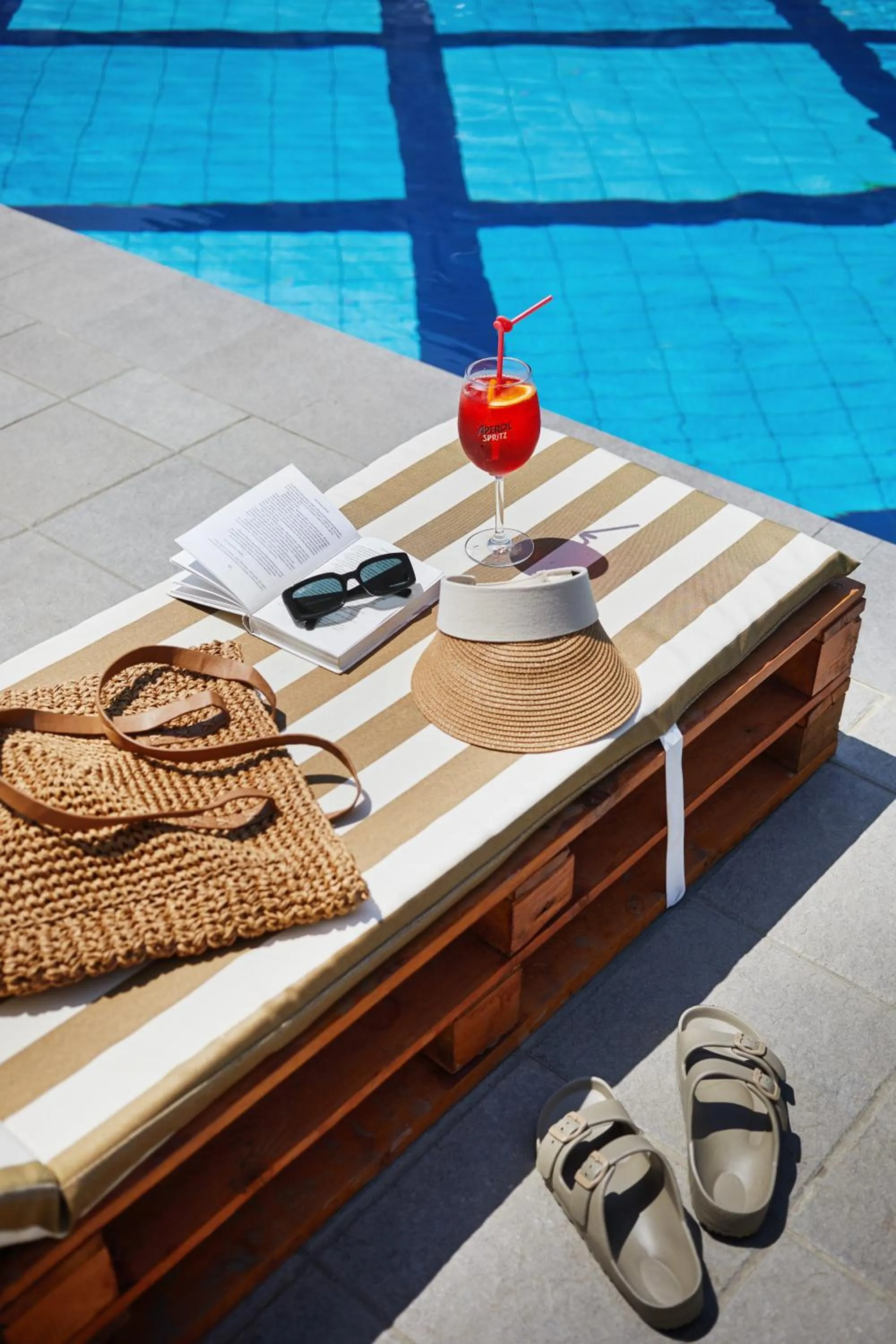 Swimming pool in HomeBridge Hotel Apartments