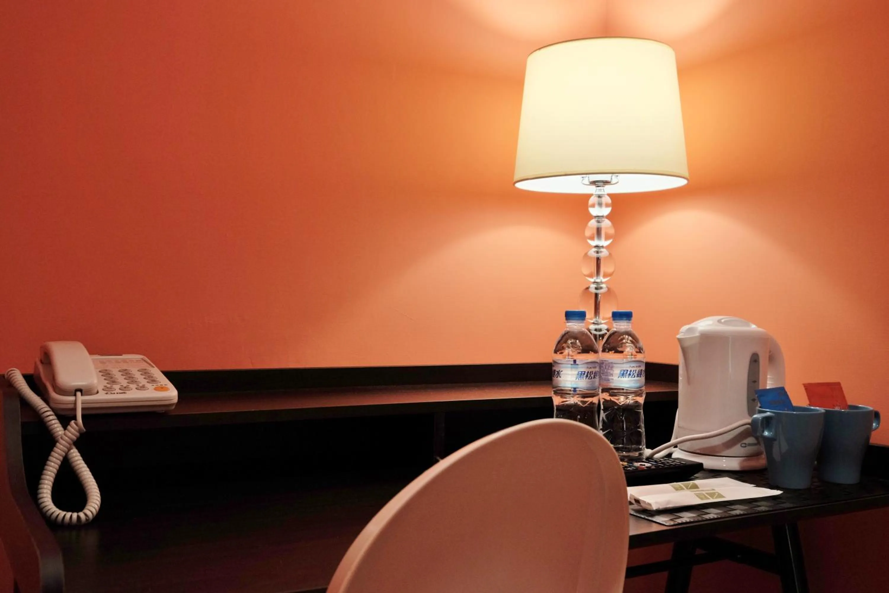 Decorative detail in Happy Inn