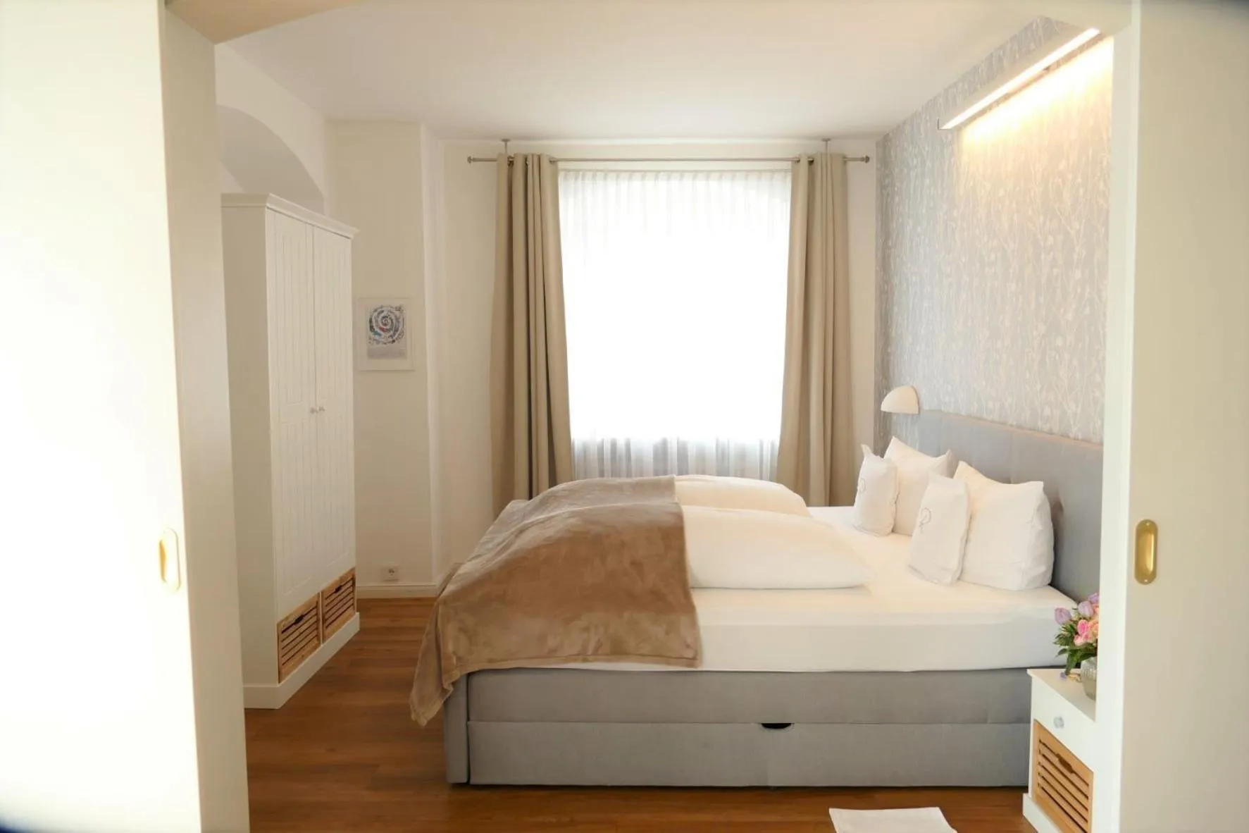 Bedroom, Bed in Hotel Ratsstuben