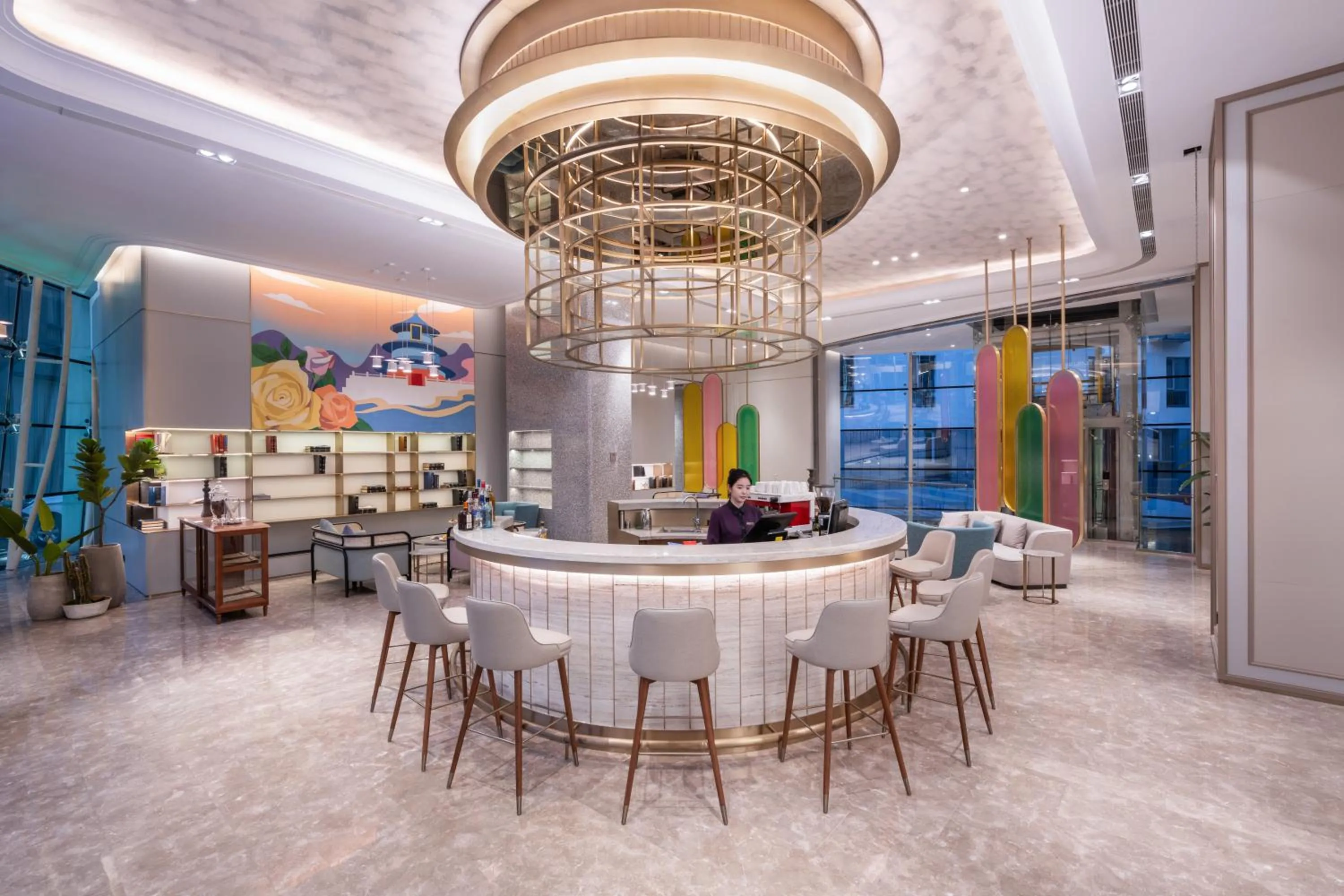 Lounge or bar in Mercure Beijing Downtown