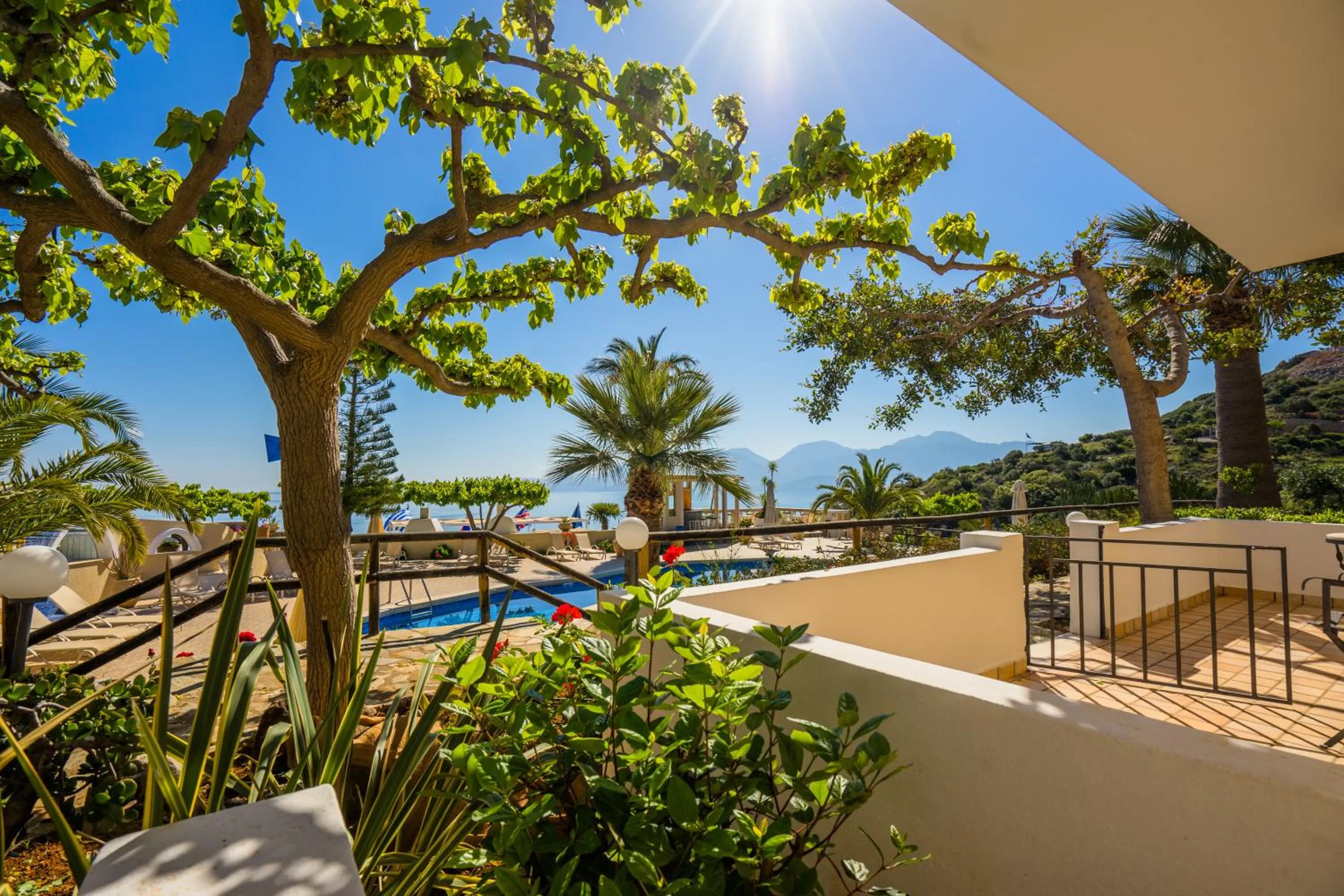 Balcony/Terrace in Panorama Villas - Adults Only