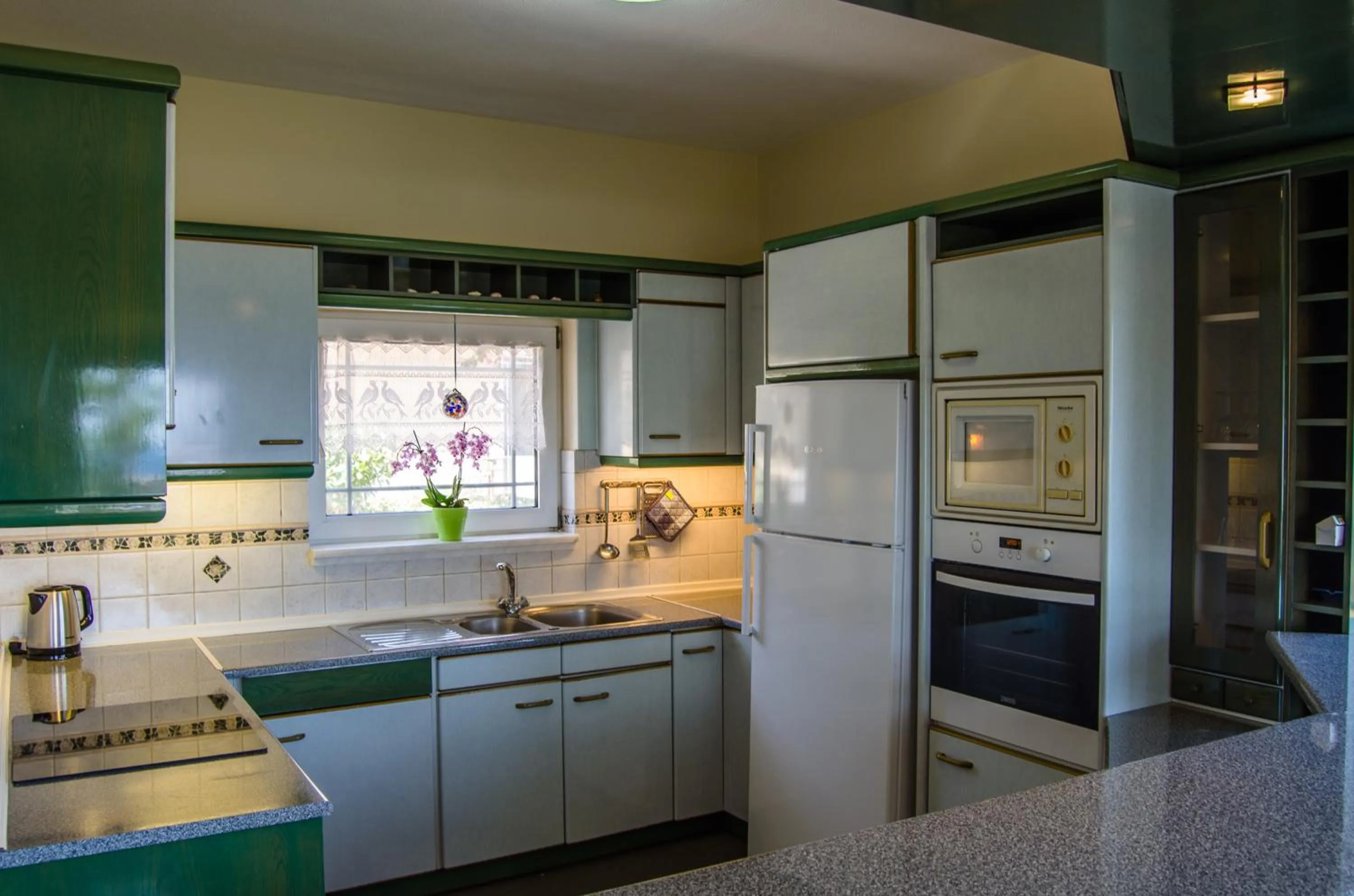 Kitchen or kitchenette in Panorama Villas - Adults Only
