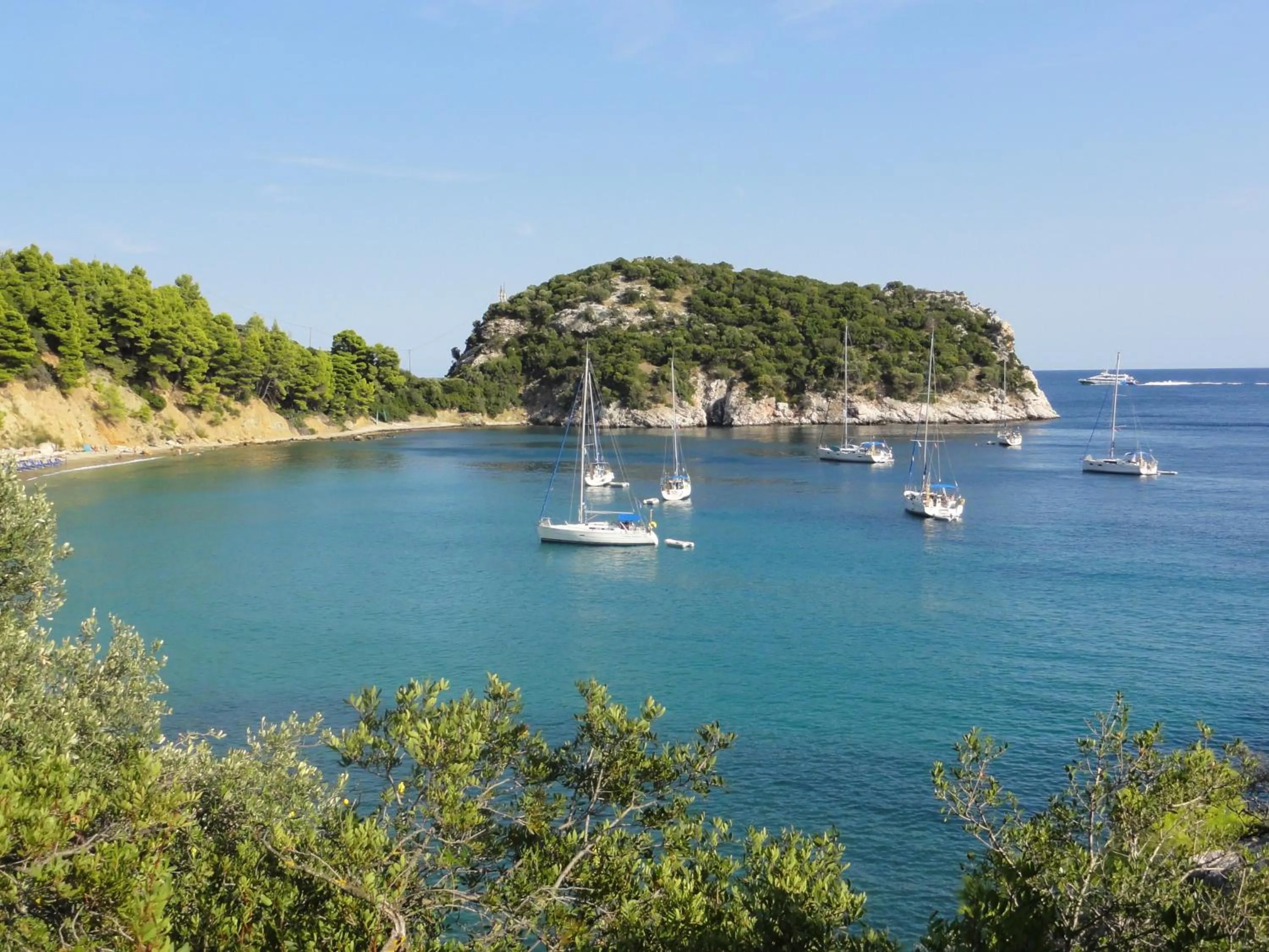 Natural landscape in Stafylos Suites & Boutique hotel