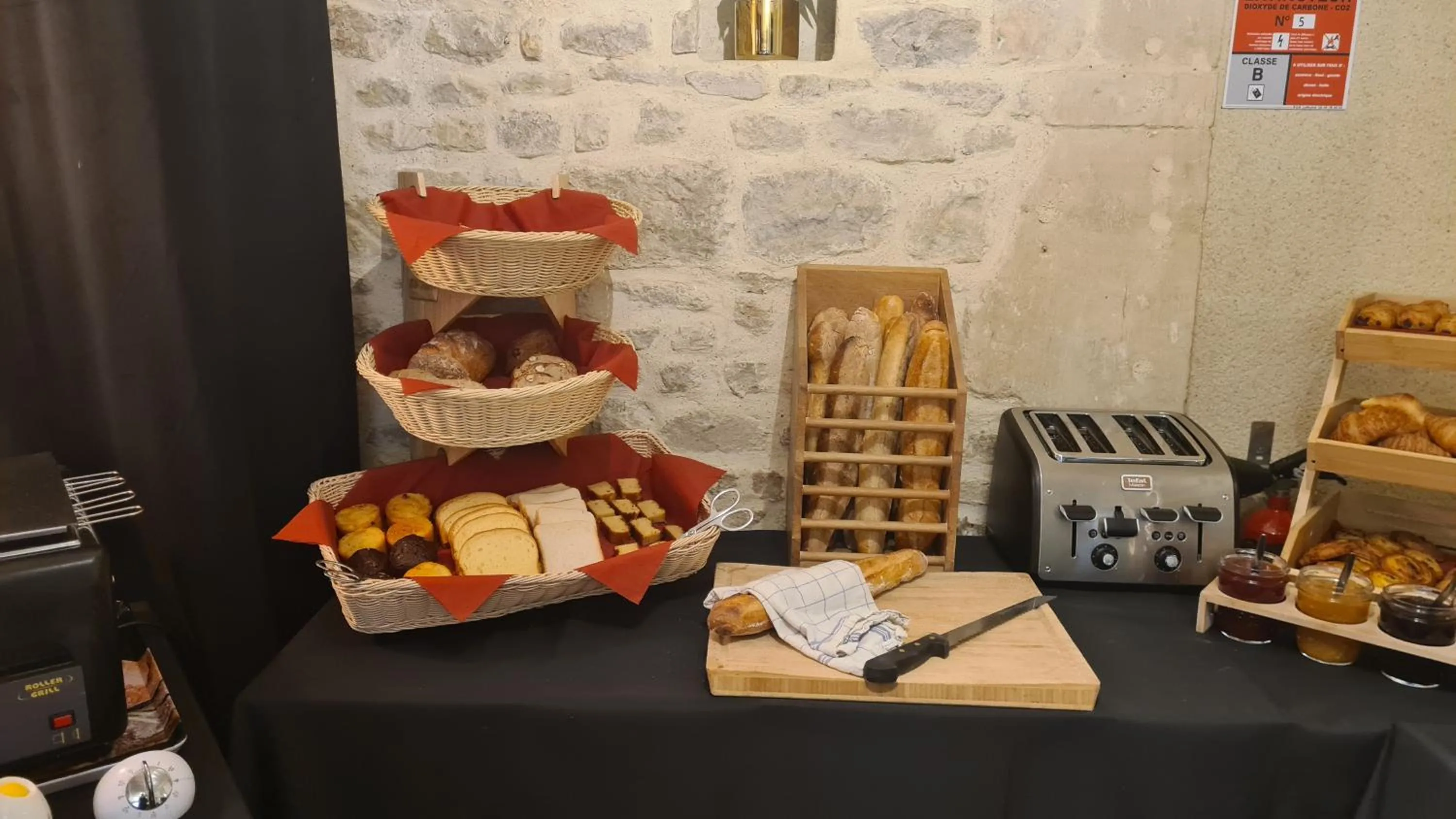 Buffet breakfast in La Maison de Mathilde