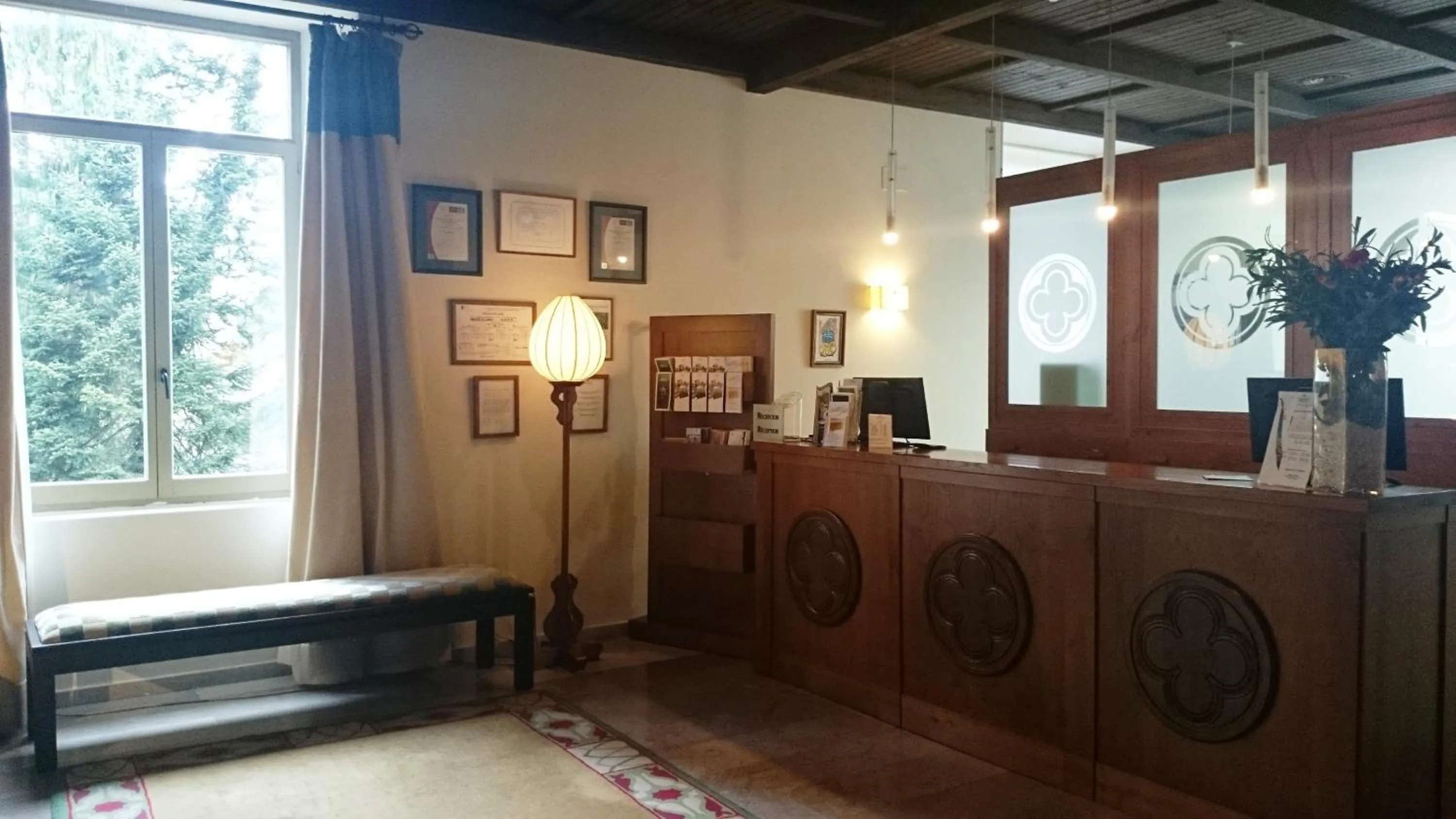 Lobby or reception in Parador de Limpias