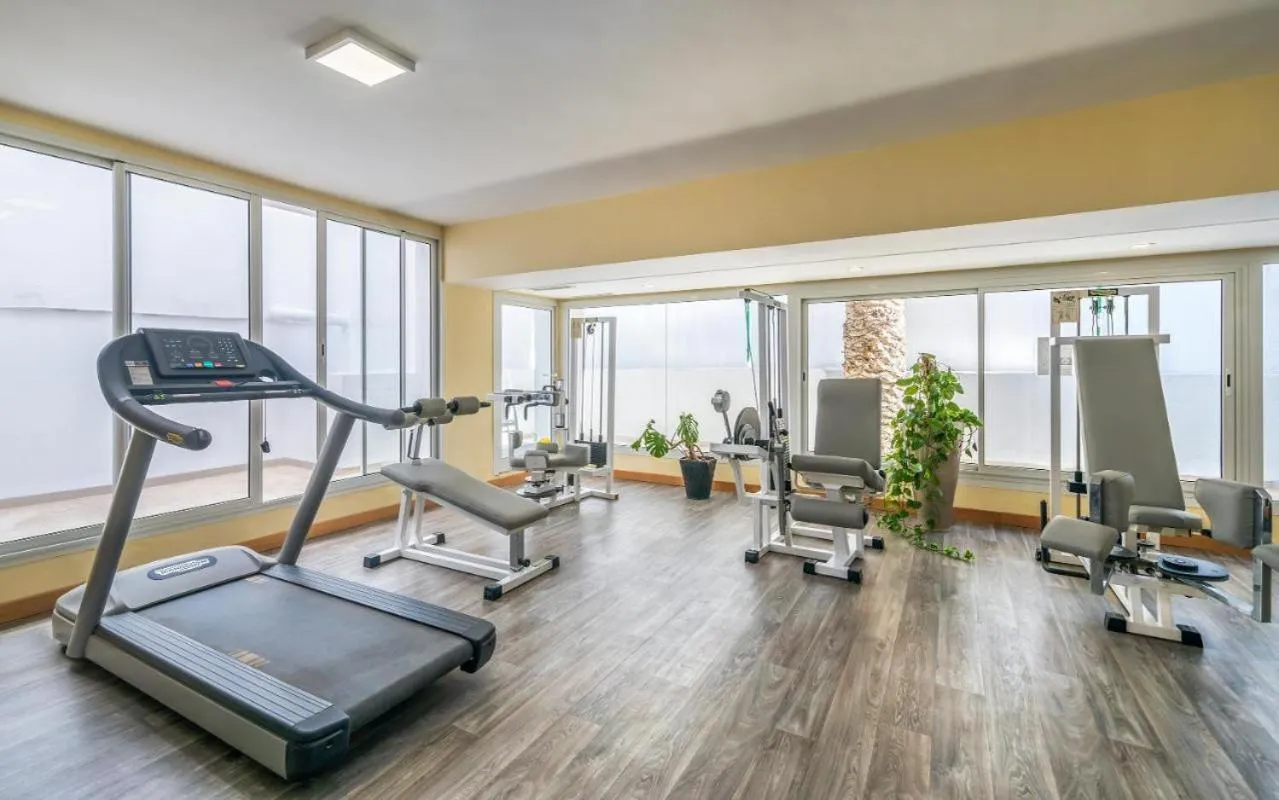 Fitness centre/facilities in Hotel Marhaba Beach