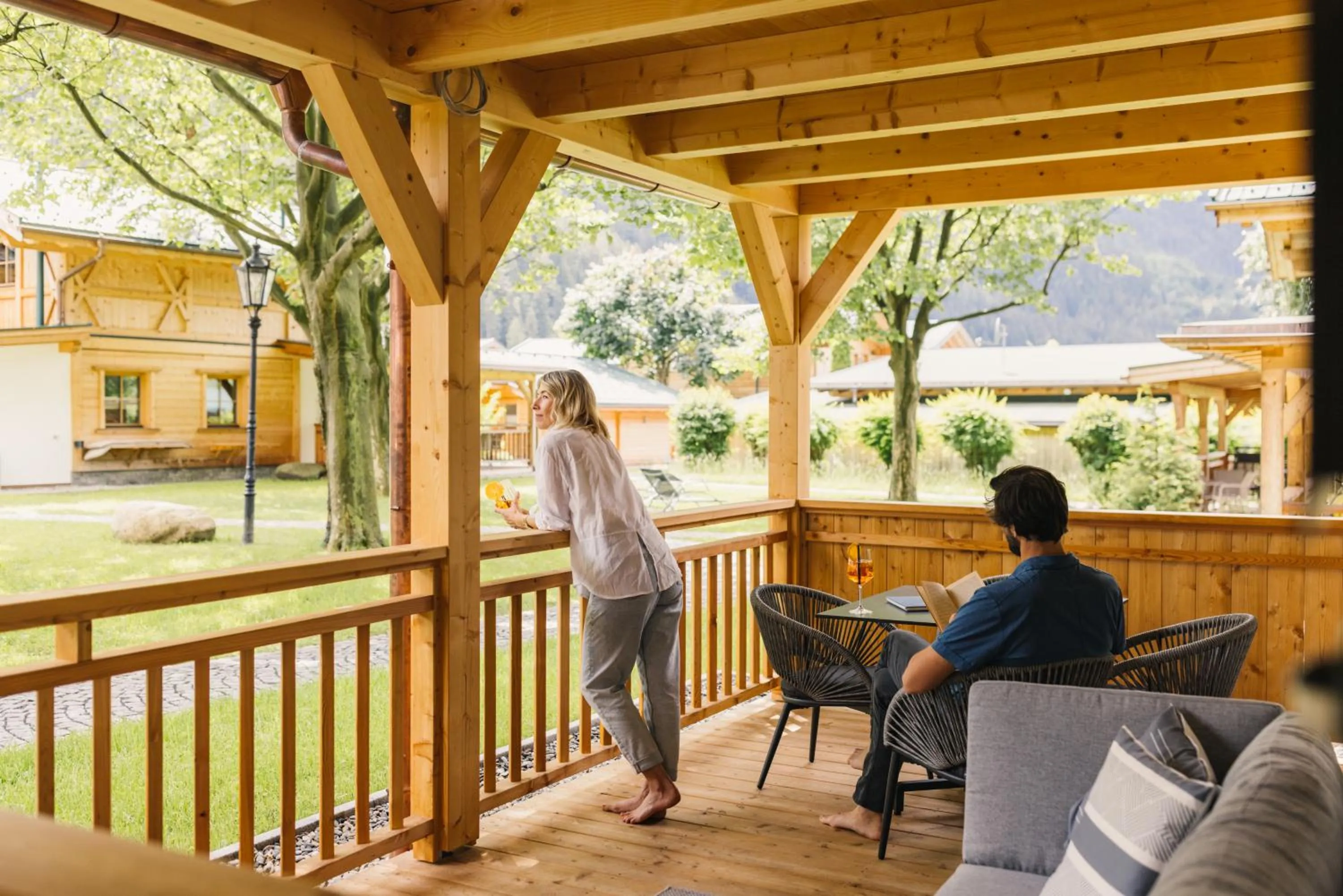 Balcony/Terrace in Feelfree Nature Resort
