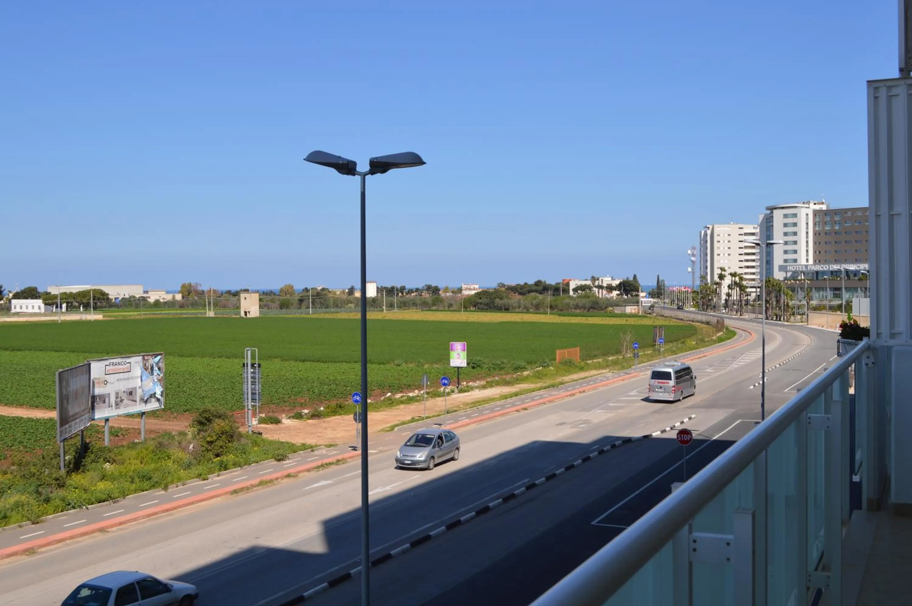 Balcony/Terrace in B&B Waltanna Airport